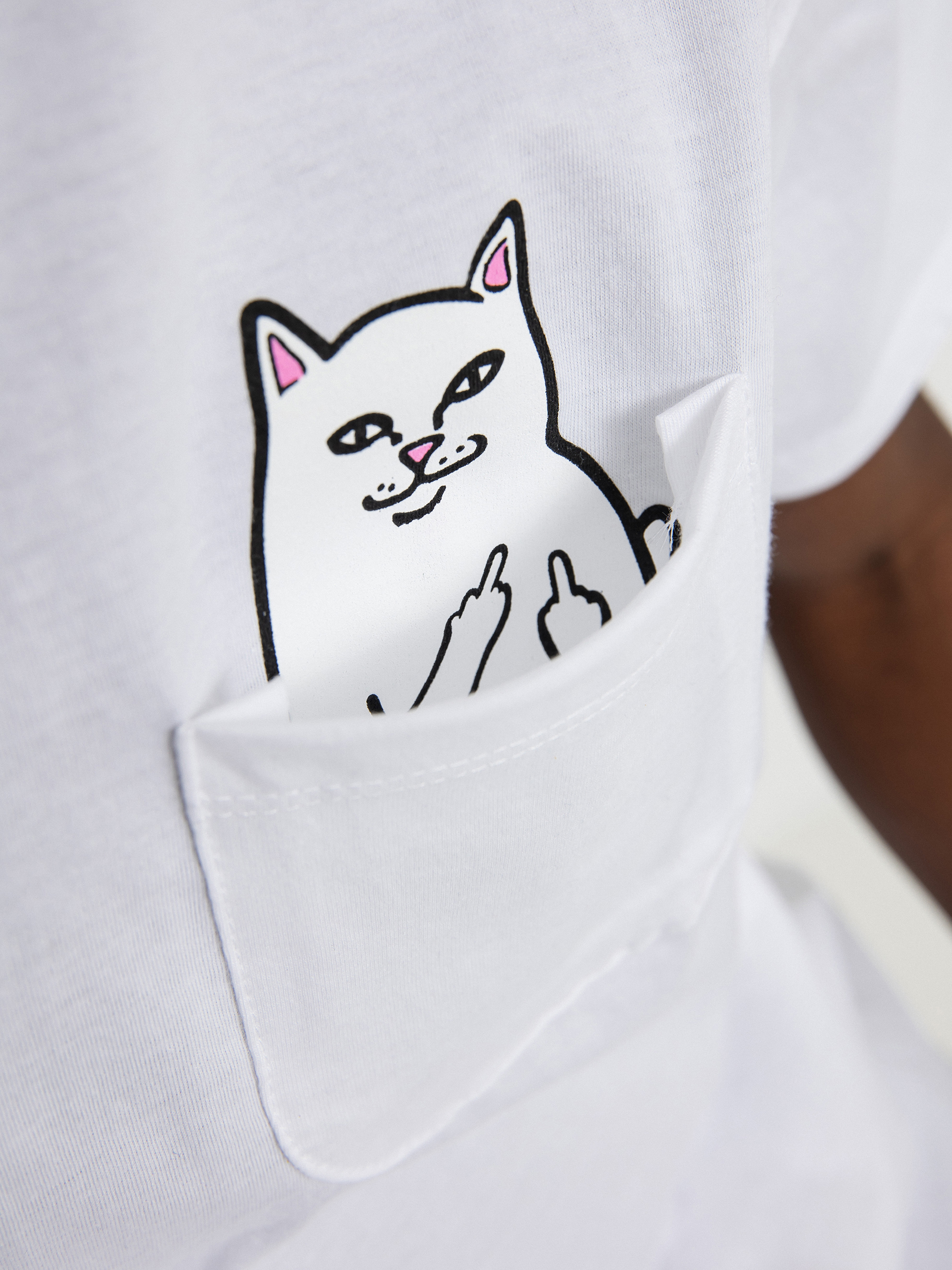 Ujjatlan felső RipNDip Lord Nermal (white)