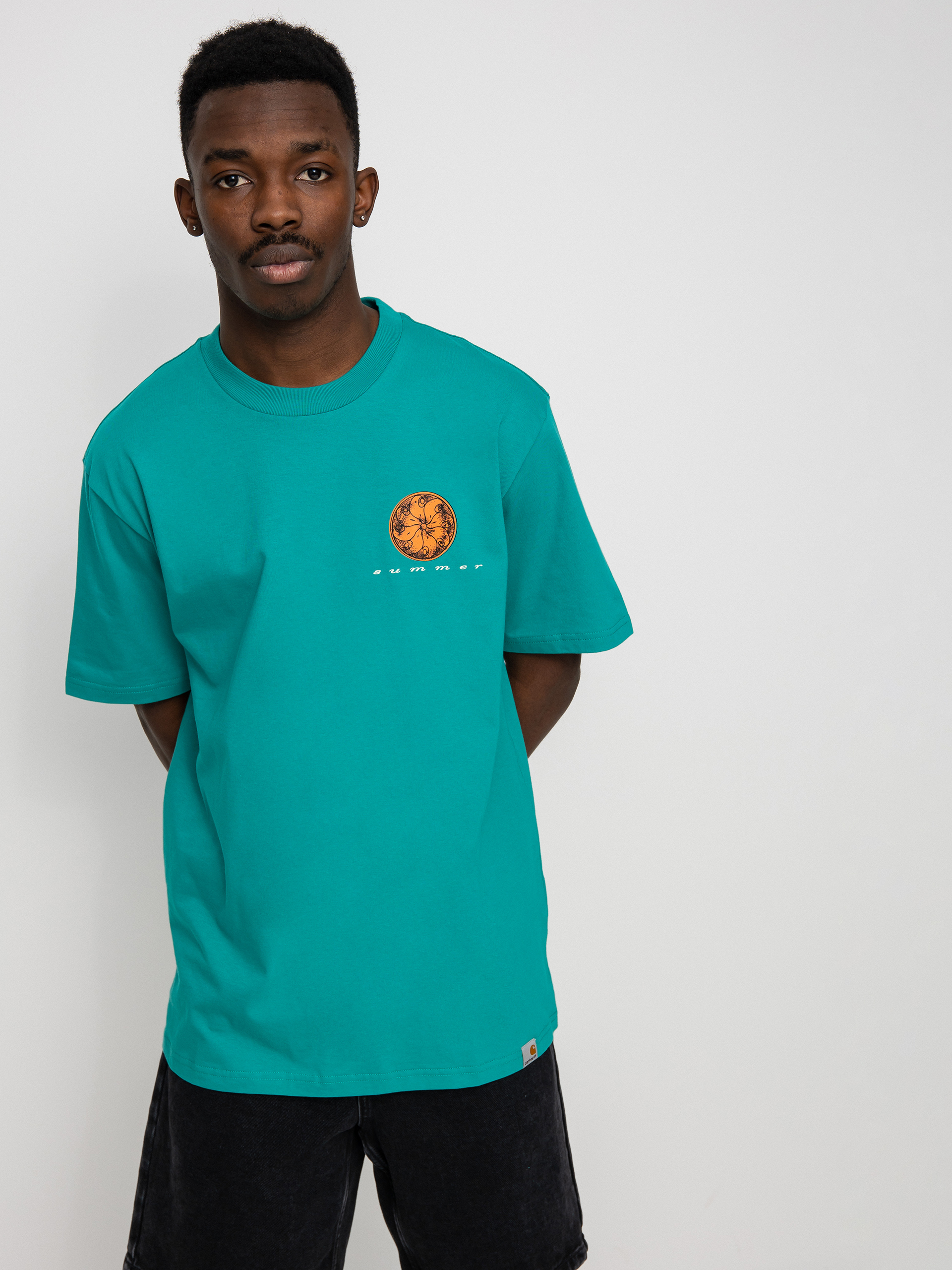 Carhartt WIP Juice póló (caribbean)