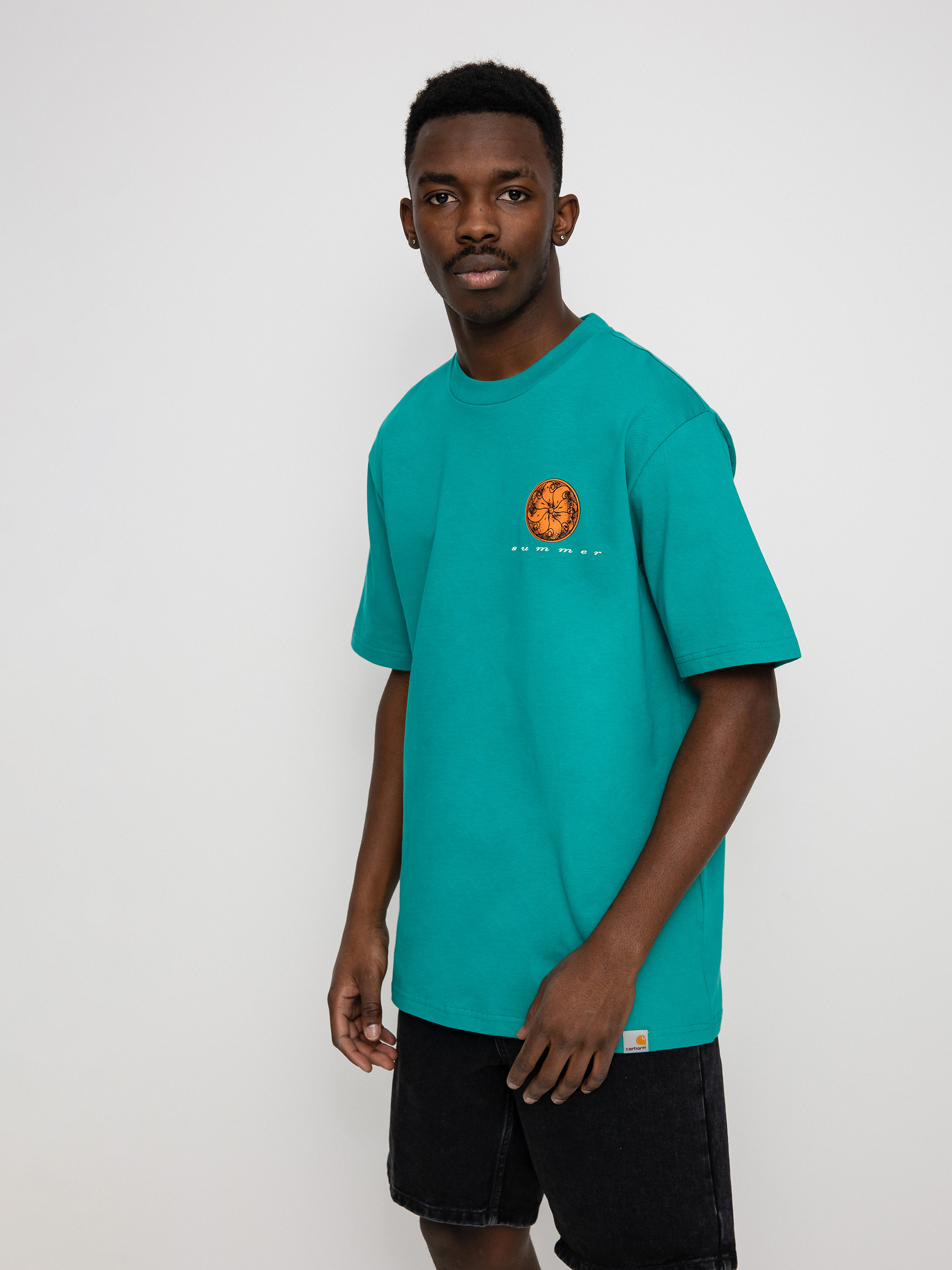 Carhartt WIP Juice póló (caribbean)