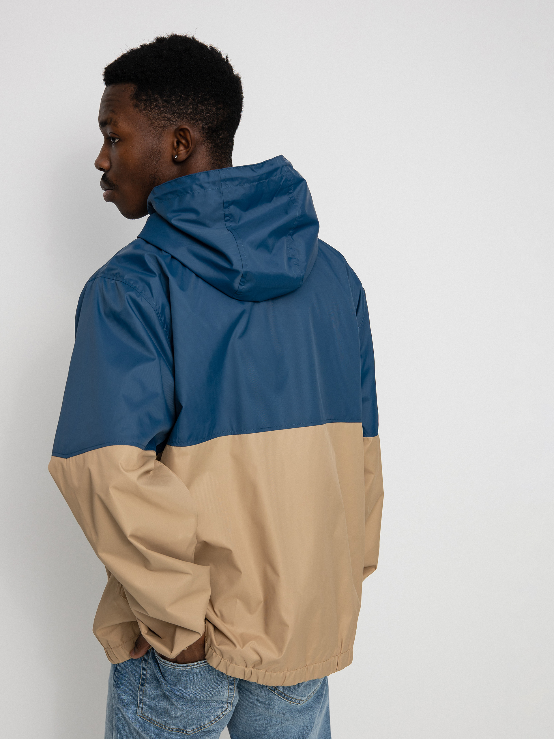 Brixton Claxton Crest Lw Zip HD Dzseki (joe blue/mojave)