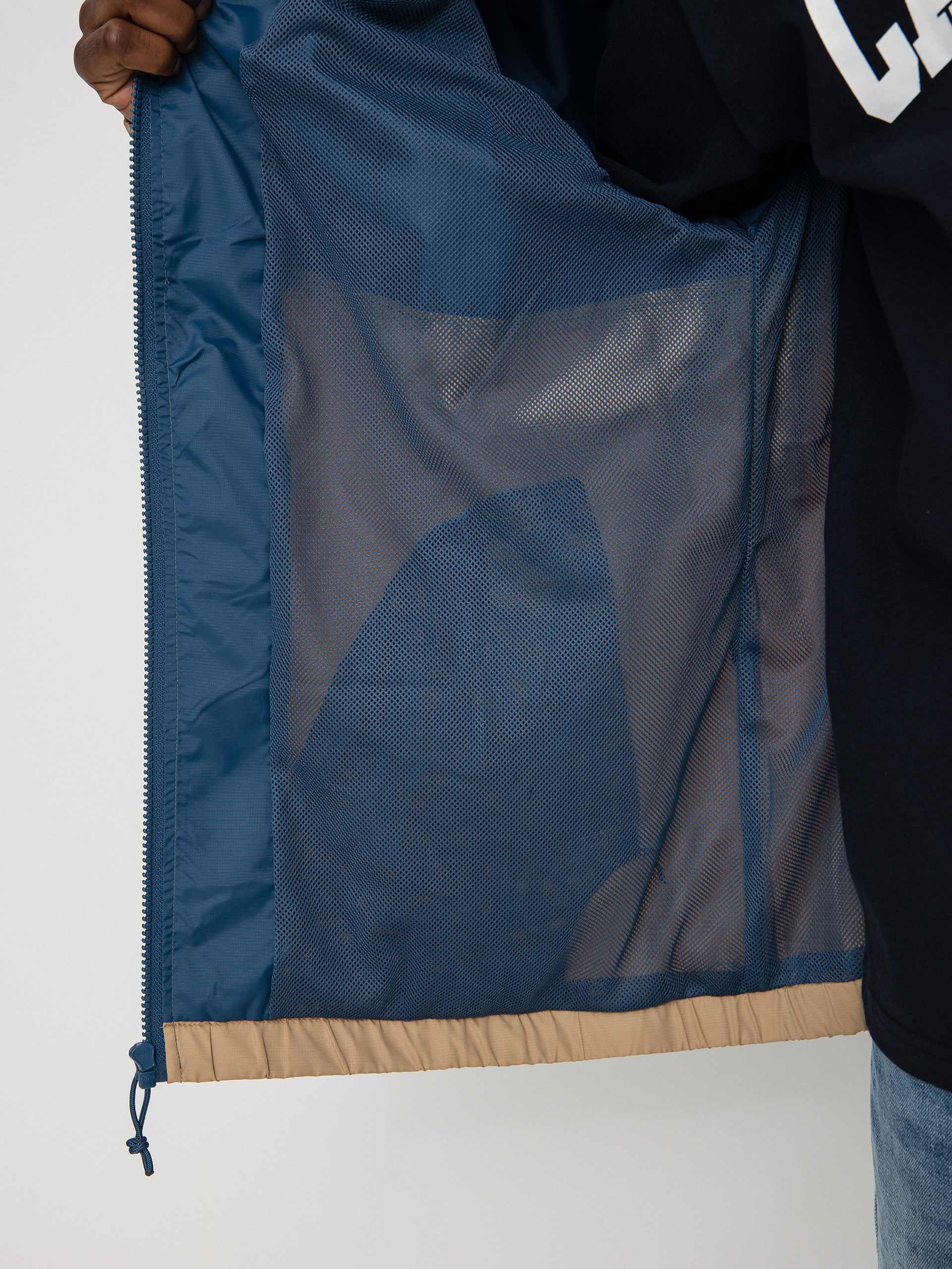 Brixton Claxton Crest Lw Zip HD Dzseki (joe blue/mojave)