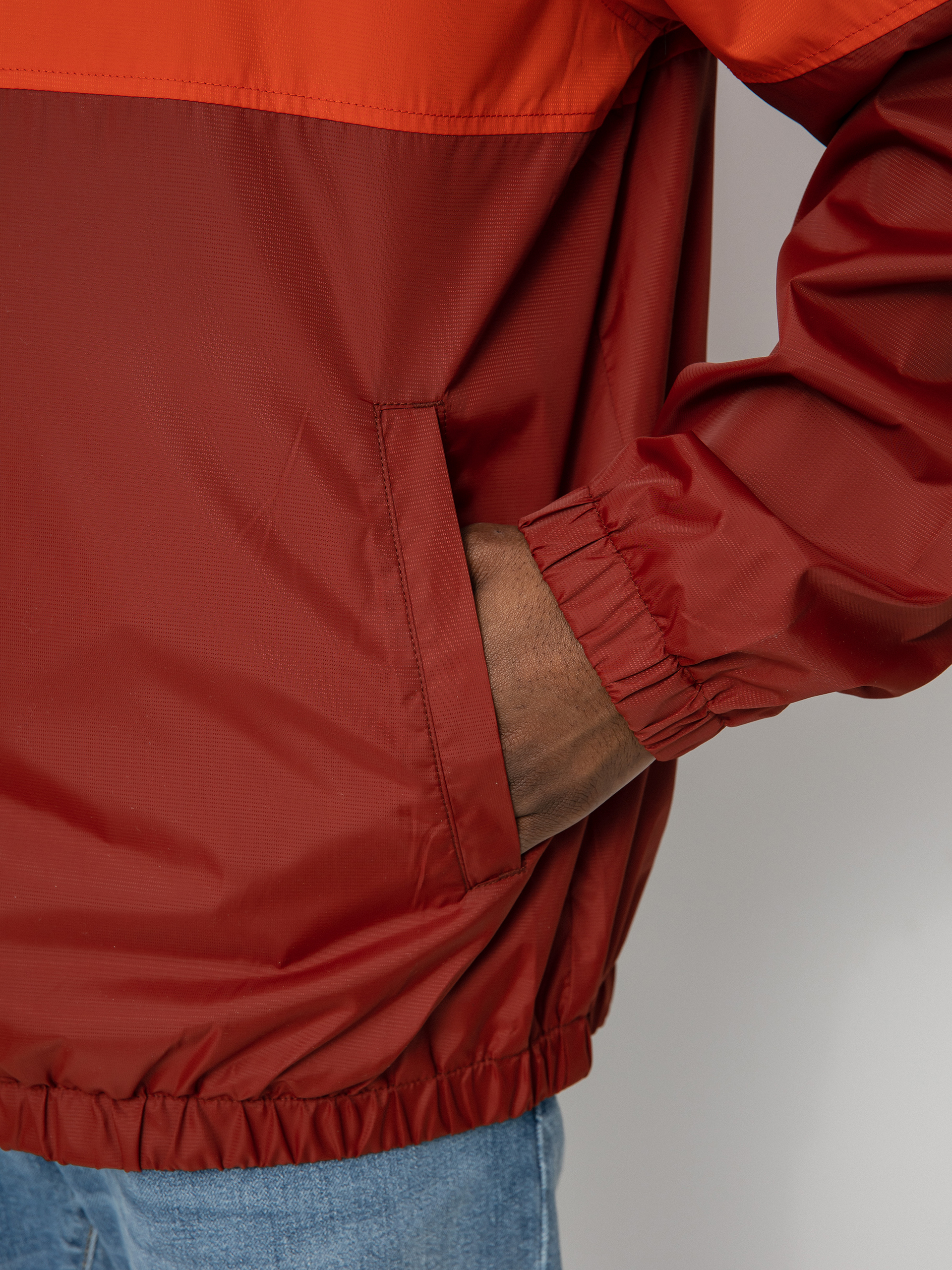 Brixton Claxton Crest Lw Zip HD Dzseki (phoenix orange/dark brick)