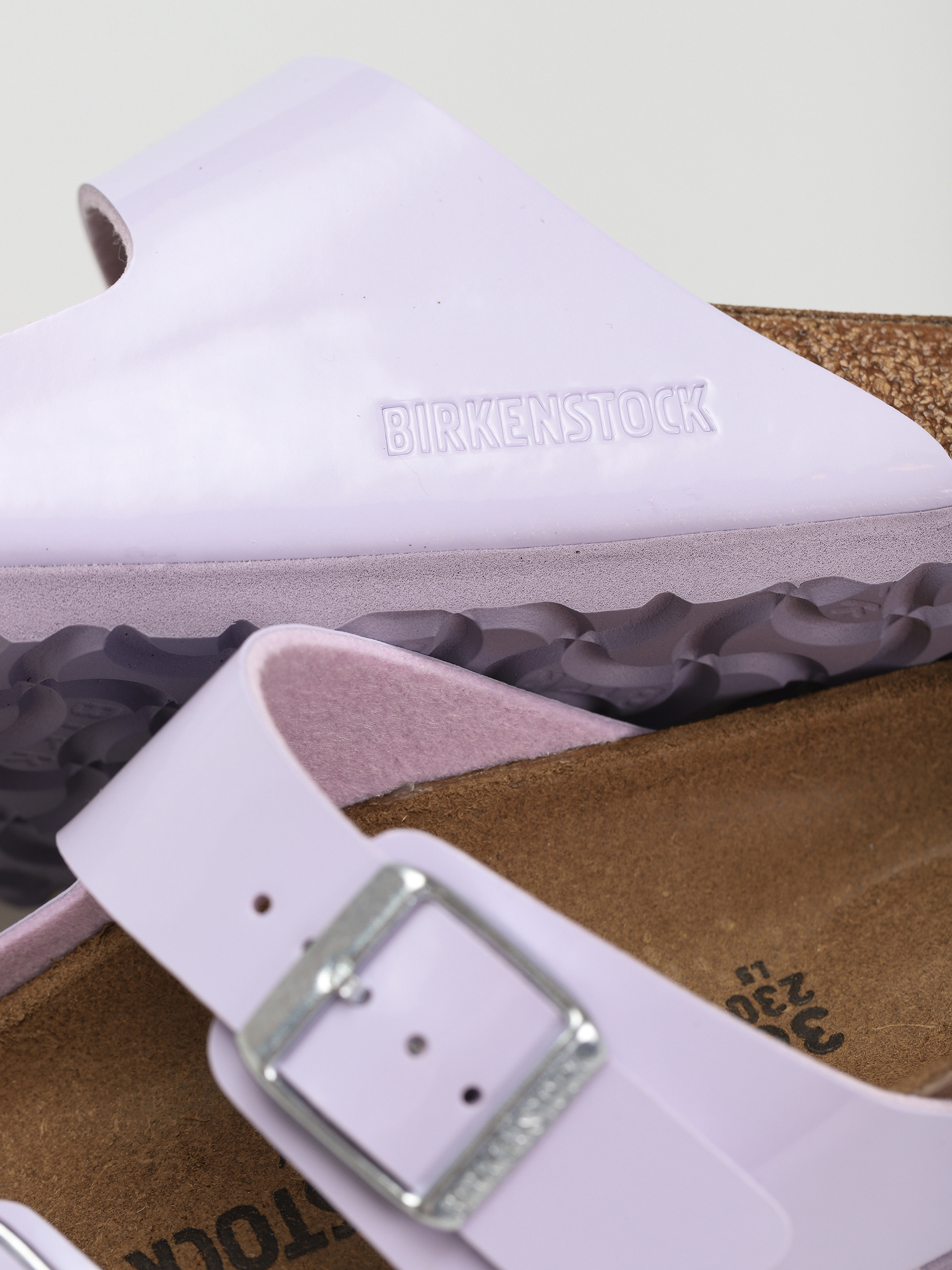 Birkenstock Arizona Narrow Flip-flop papucsok Wmn (purple fog patent)