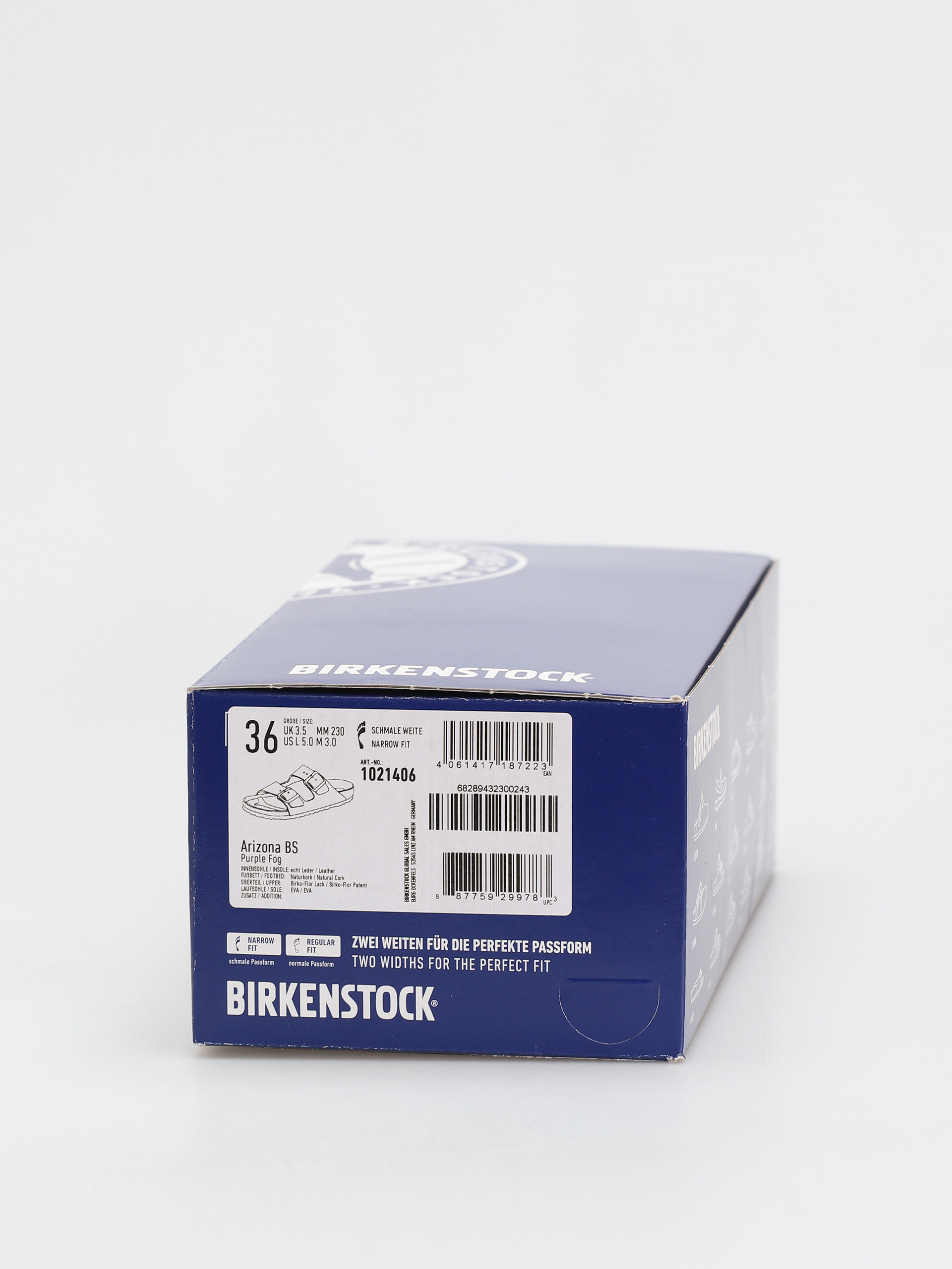 Birkenstock Arizona Narrow Flip-flop papucsok Wmn (purple fog patent)