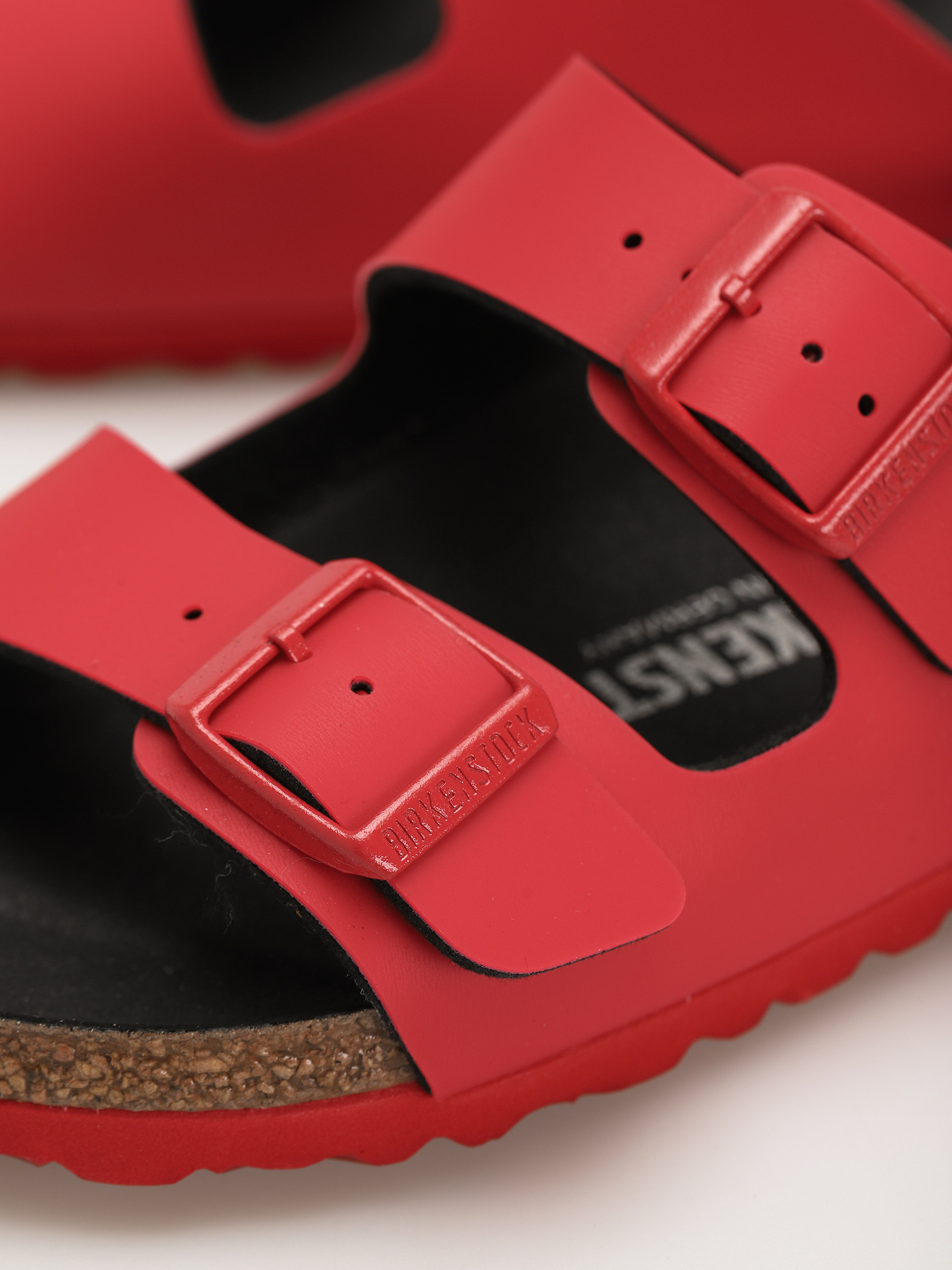 Birkenstock Arizona Narrow Flip-flop papucsok (active red reinterpreted)