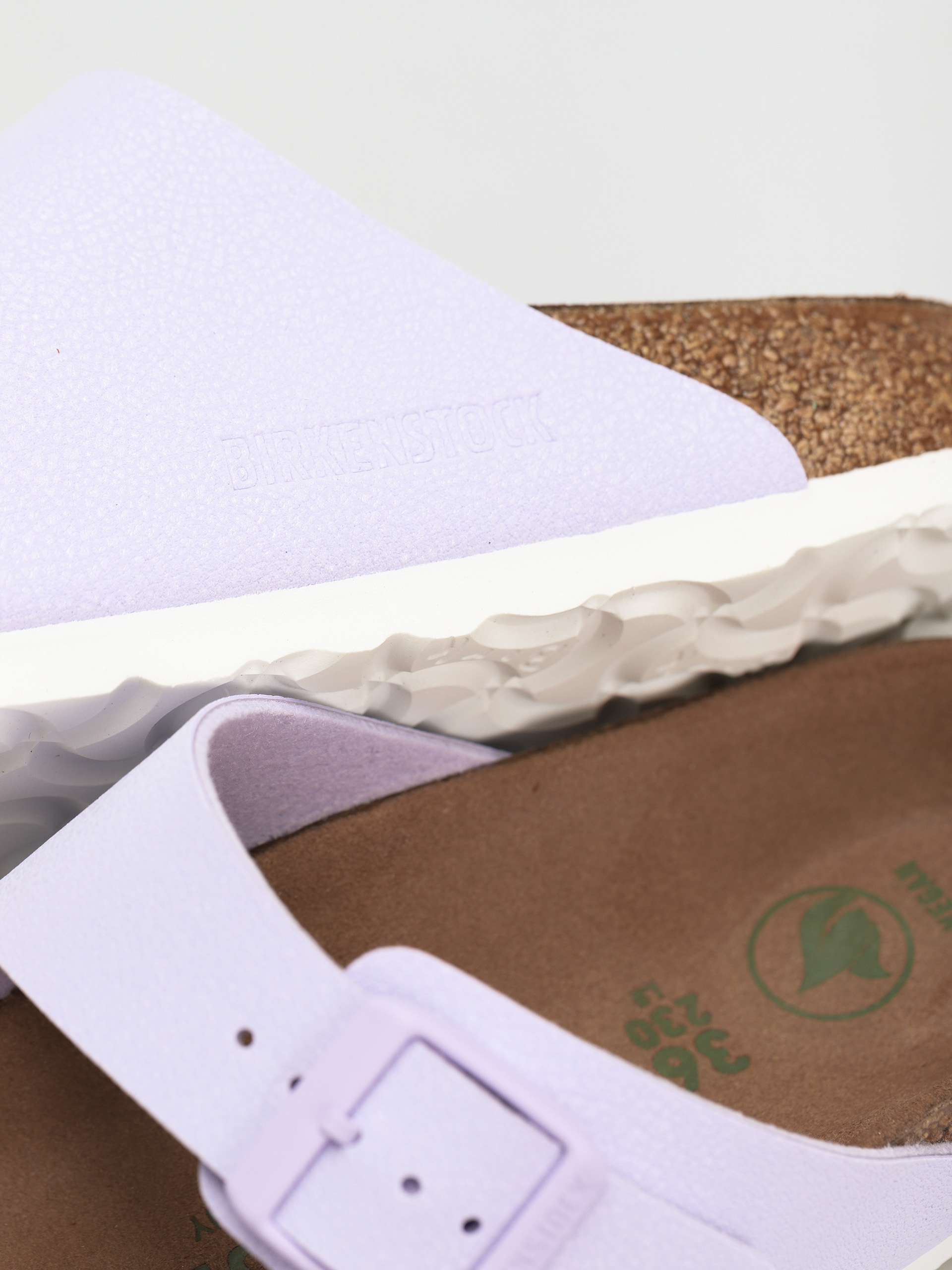 Birkenstock Arizona Vegan Narrow Flip-flop papucsok Wmn (lavender fog)