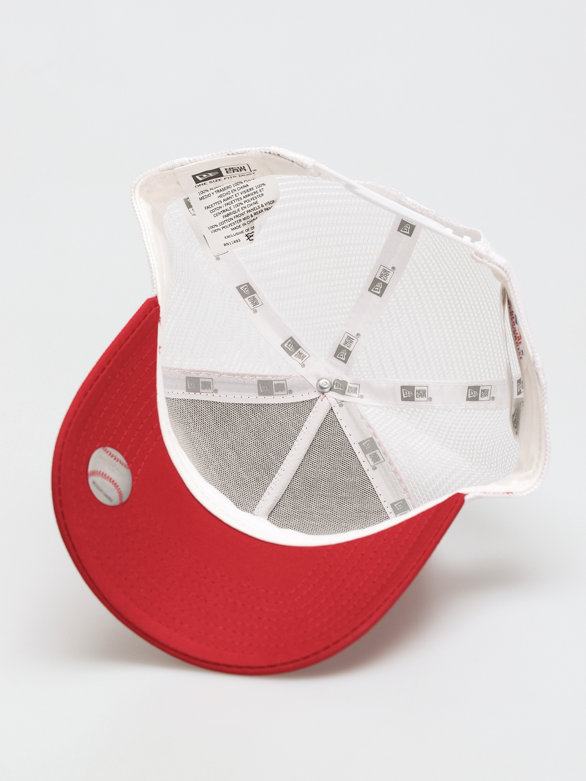 Baseball sapka New Era Clean Trucker New York Yankees ZD (scarlet)