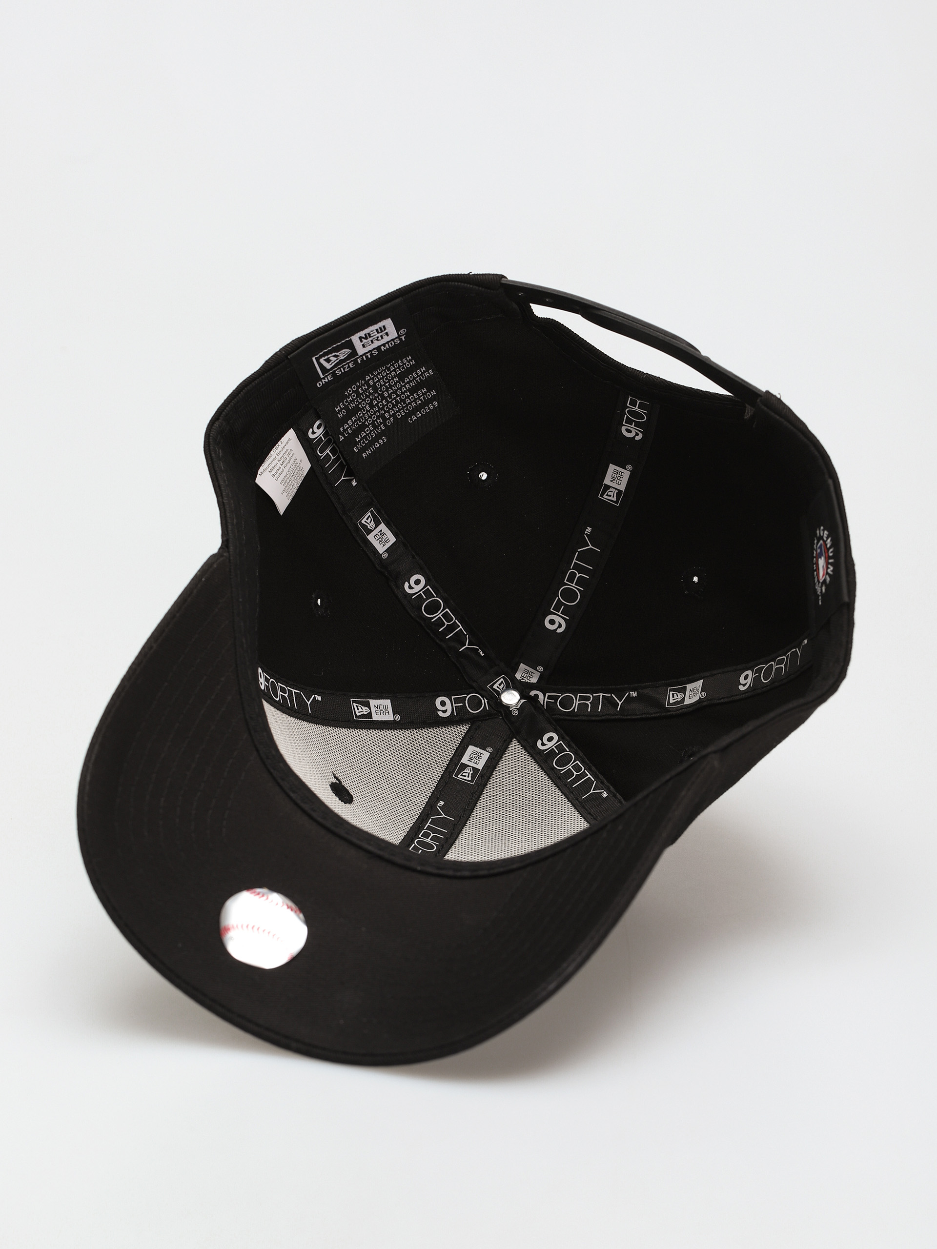 New Era League 9Forty Snap New York Yankees Baseball sapka (black/black)