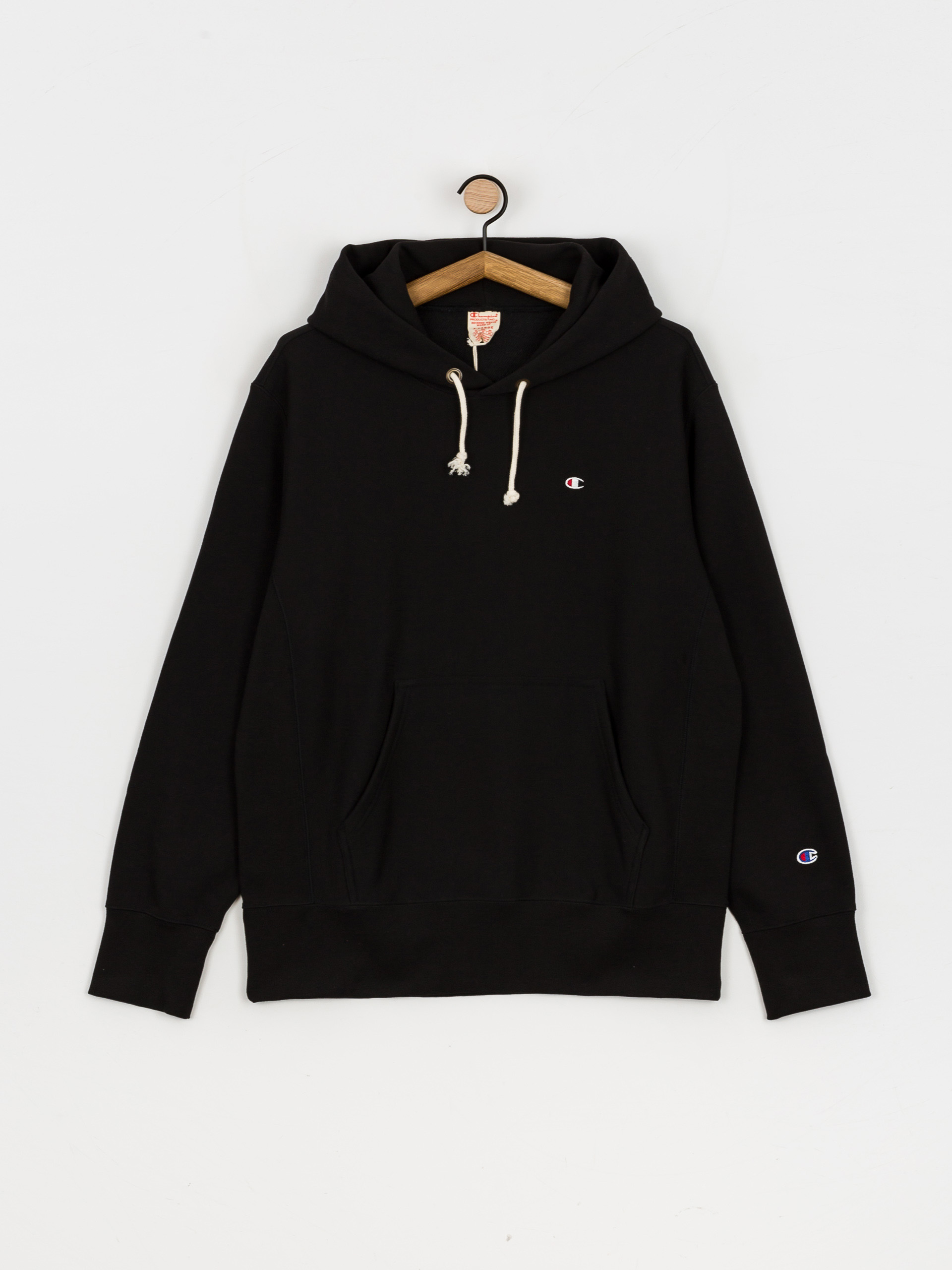 Champion Hooded Sweatshirt 217233 HD Kapucnis pulóver (nbk)