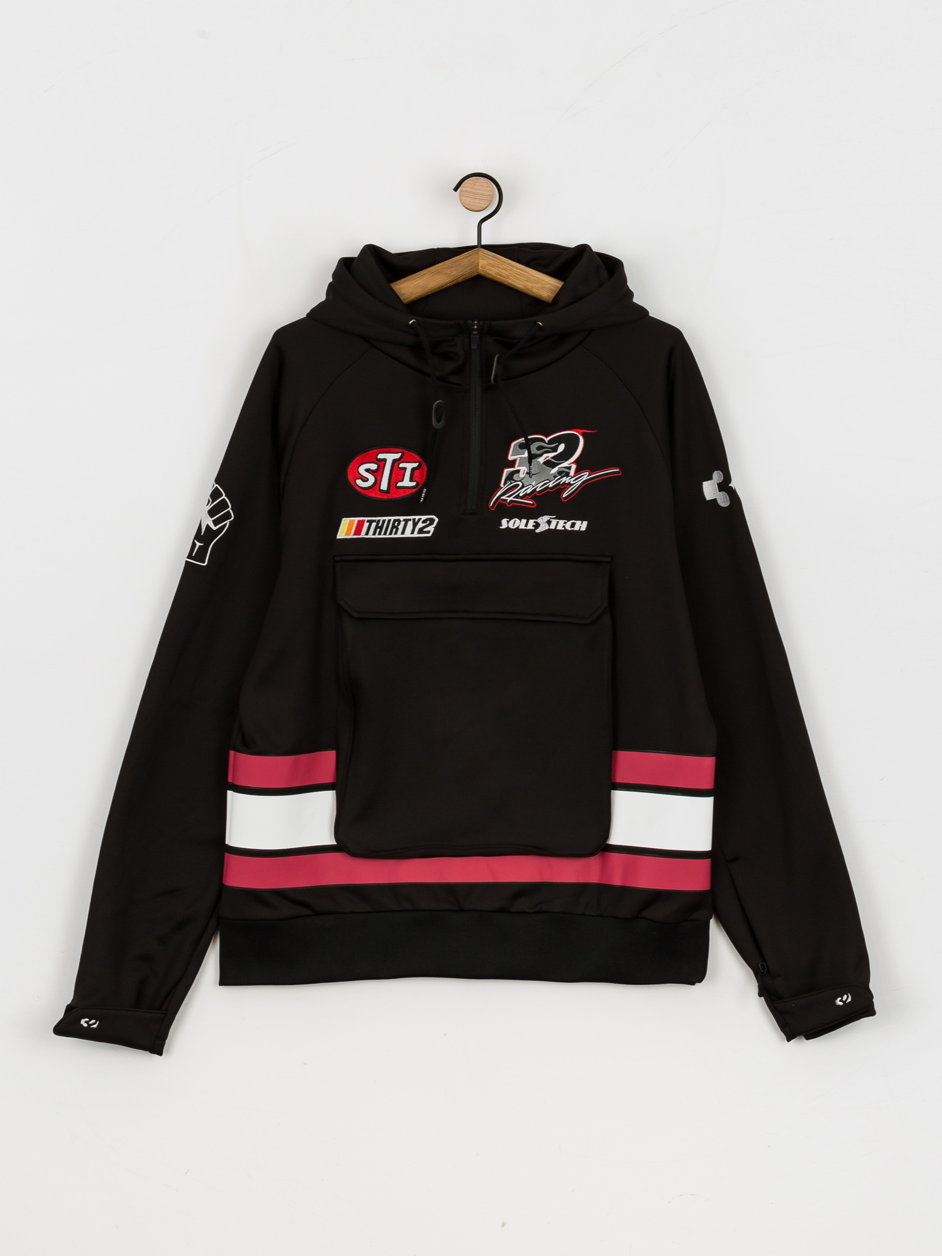 ThirtyTwo Zeb Signature Tech HD Kapucnis pulóver (black/red)