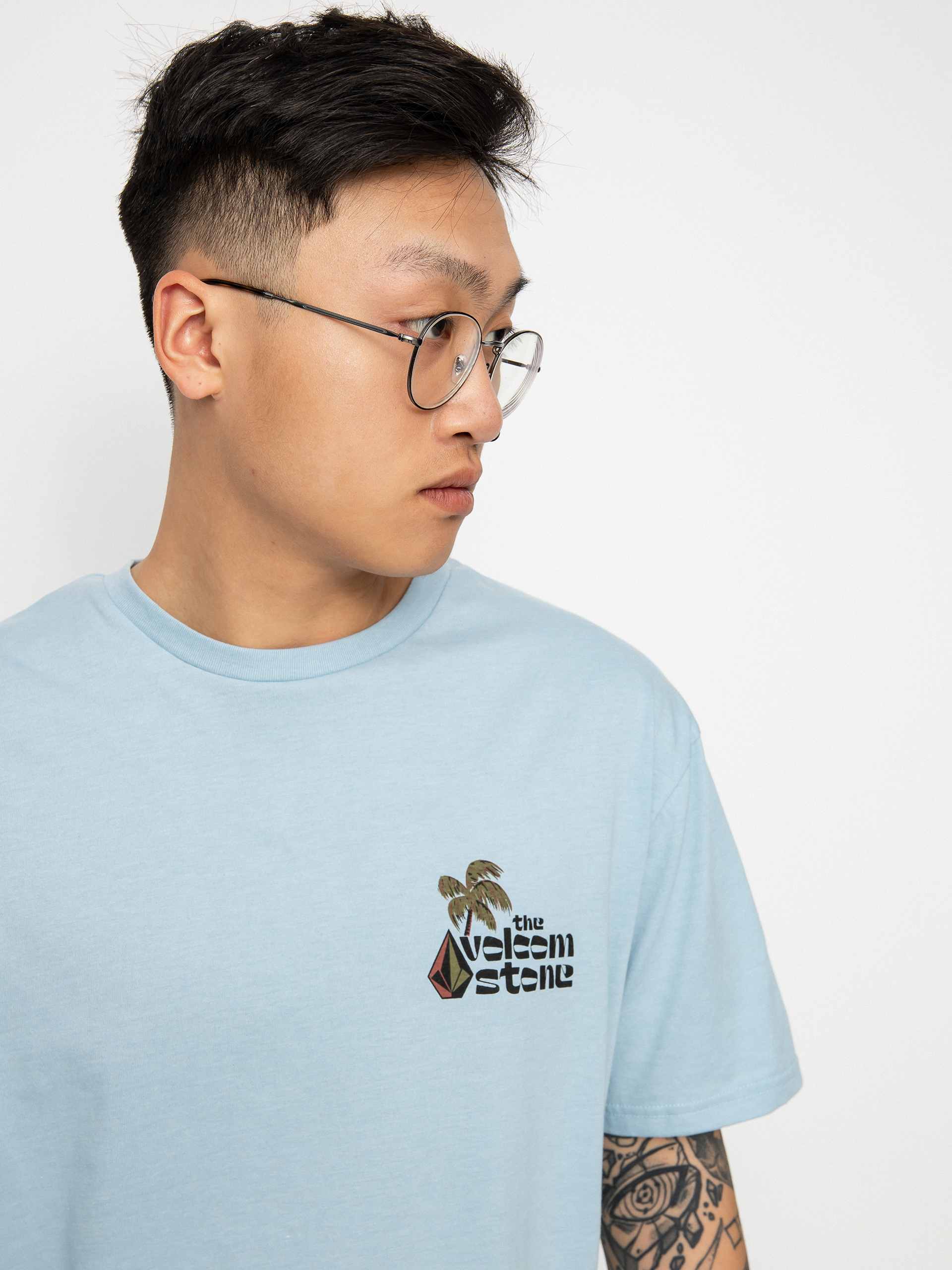 Volcom Paradise póló (cali blue heather)