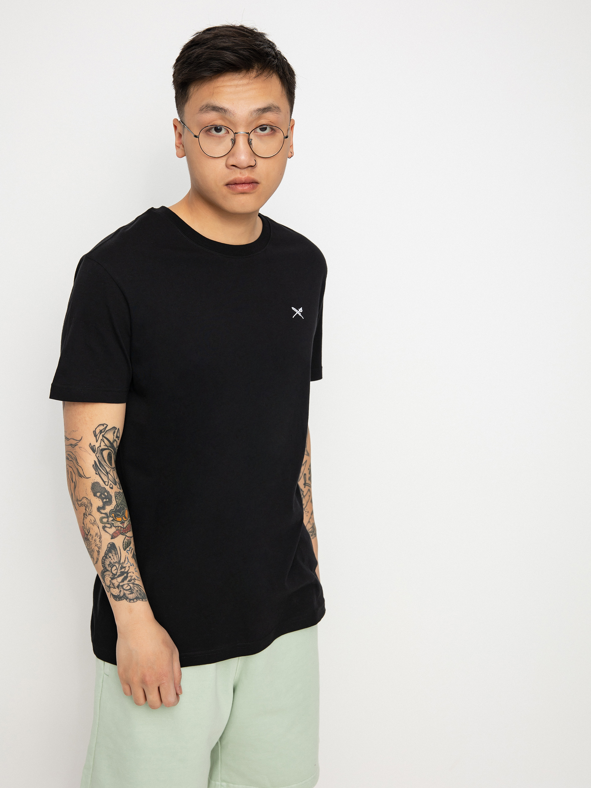 Iriedaily Mini Flag Emb 2 póló (black)