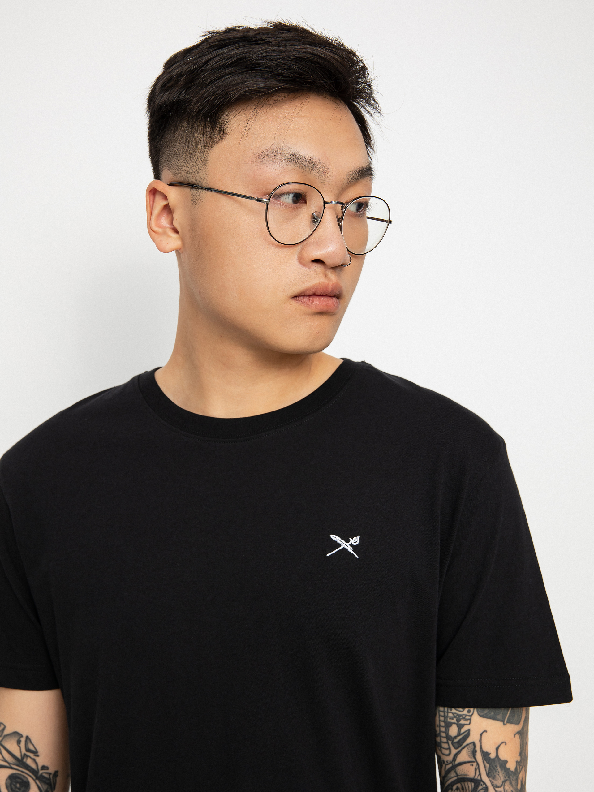 Iriedaily Mini Flag Emb 2 póló (black)