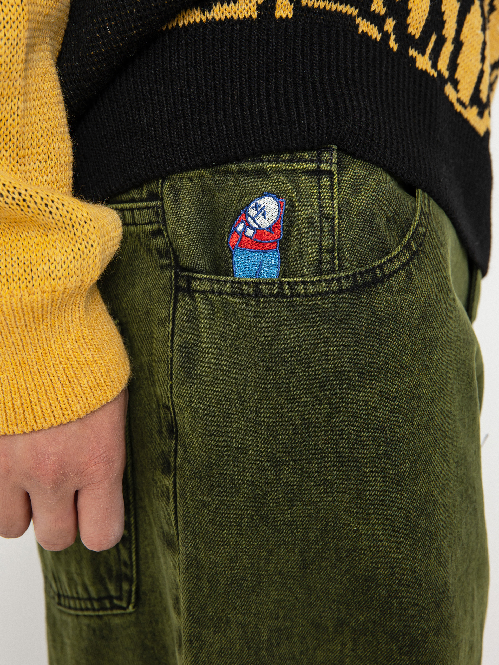 Polar Skate Big Boy Kisnadrág (greenblack)