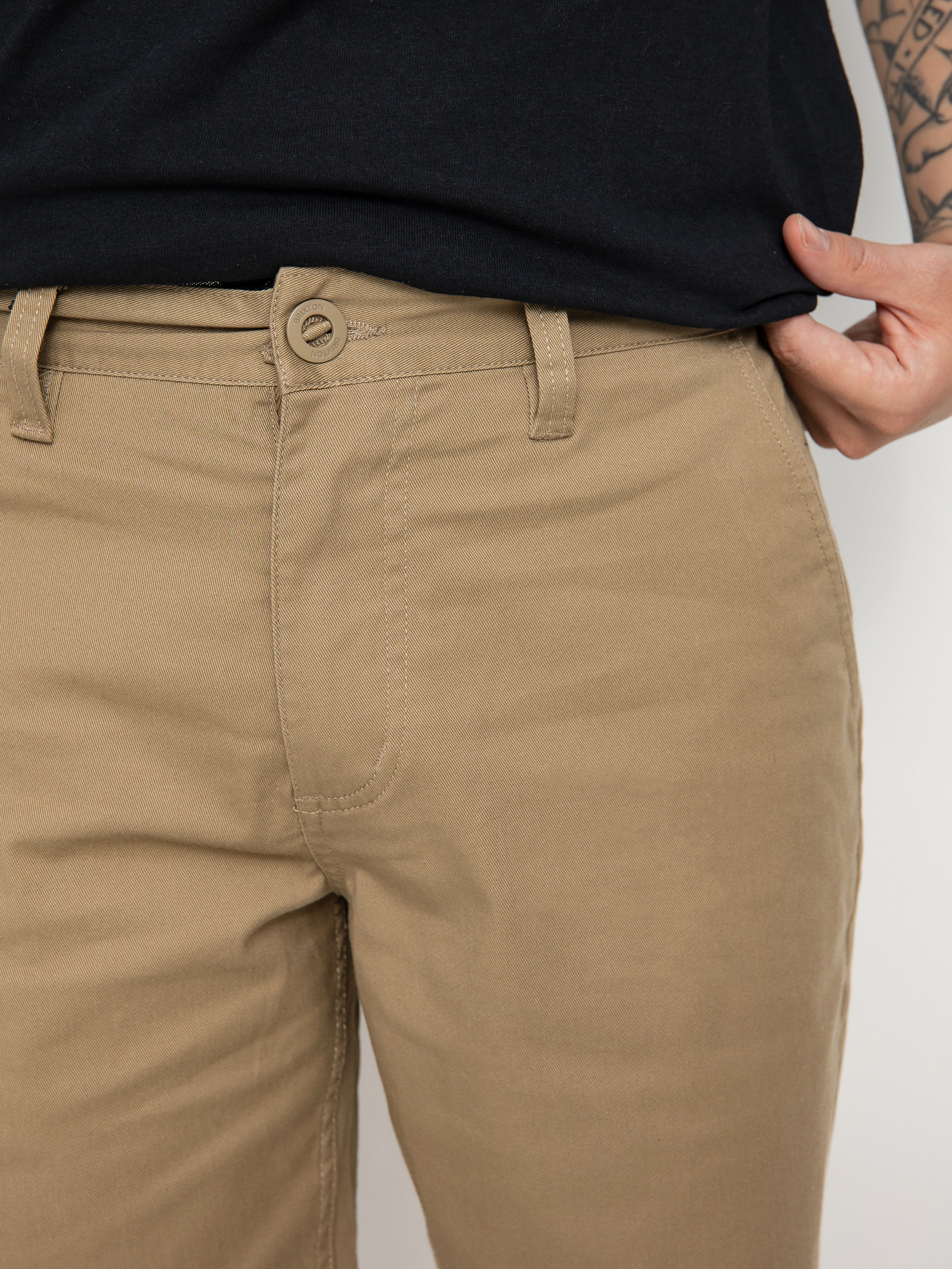 Brixton Choice Chino Rövidnadrág (khaki)