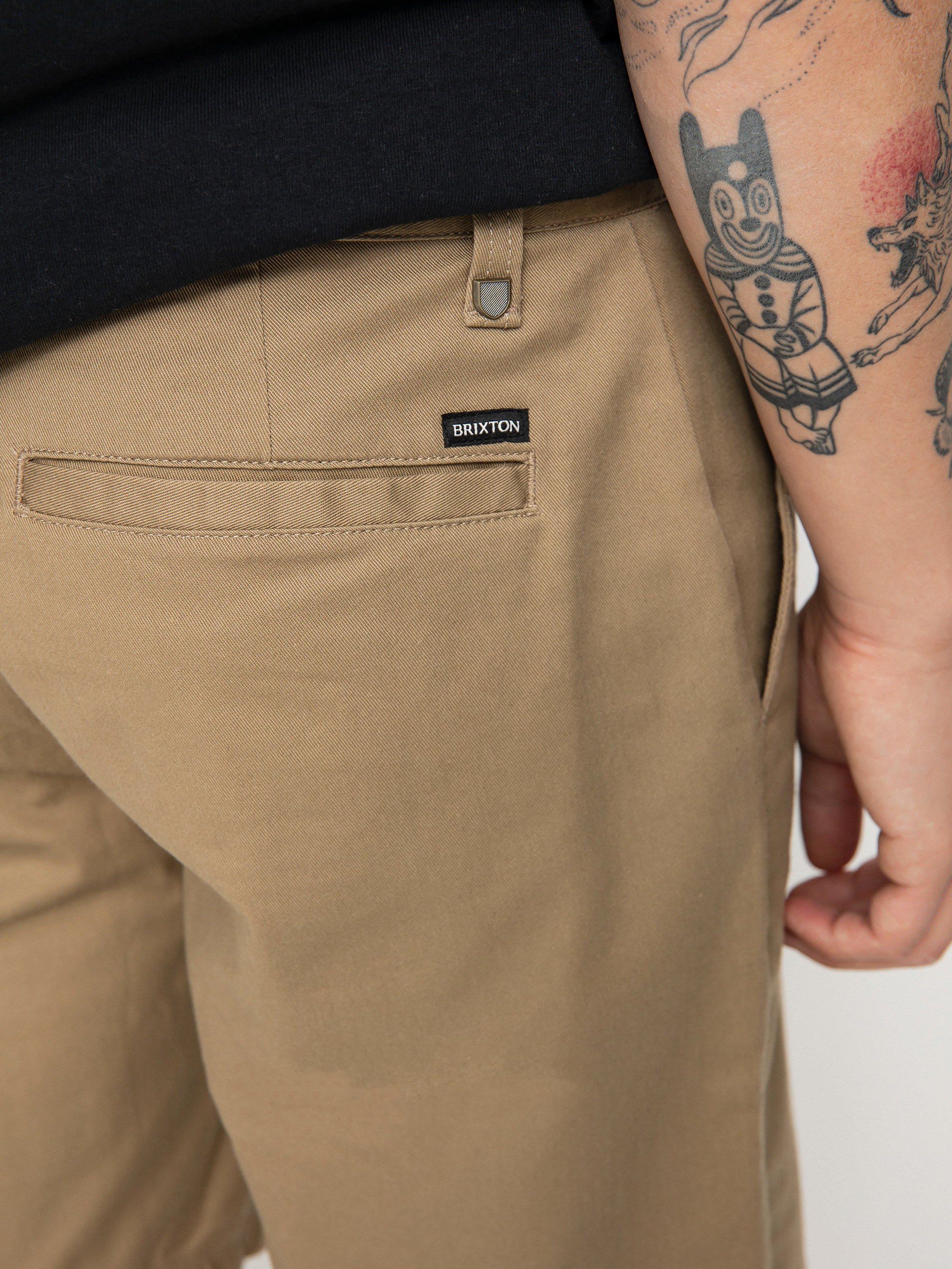 Brixton Choice Chino Rövidnadrág (khaki)