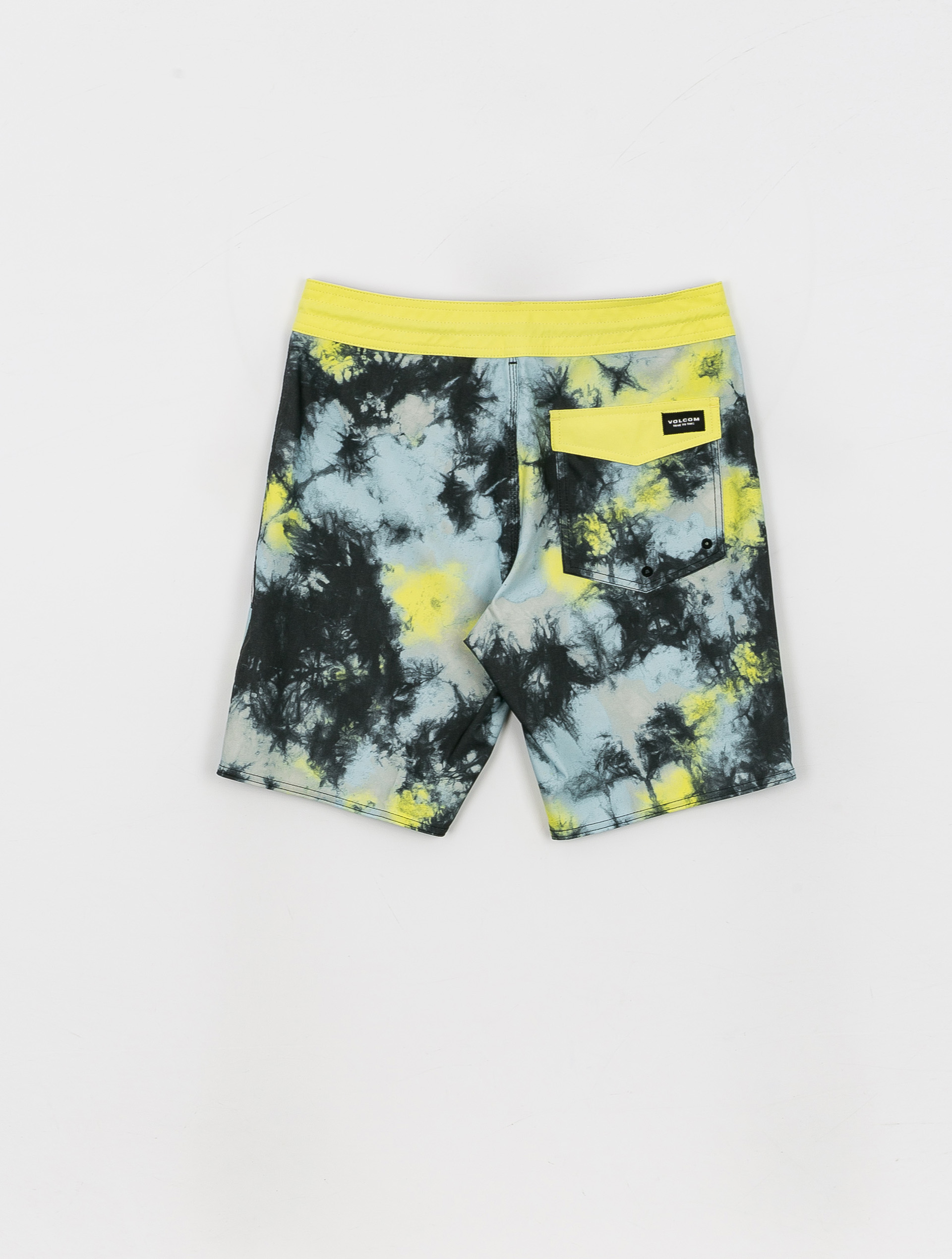 Volcom Saturate Stoney 19 Boardshort (lime tie dye)
