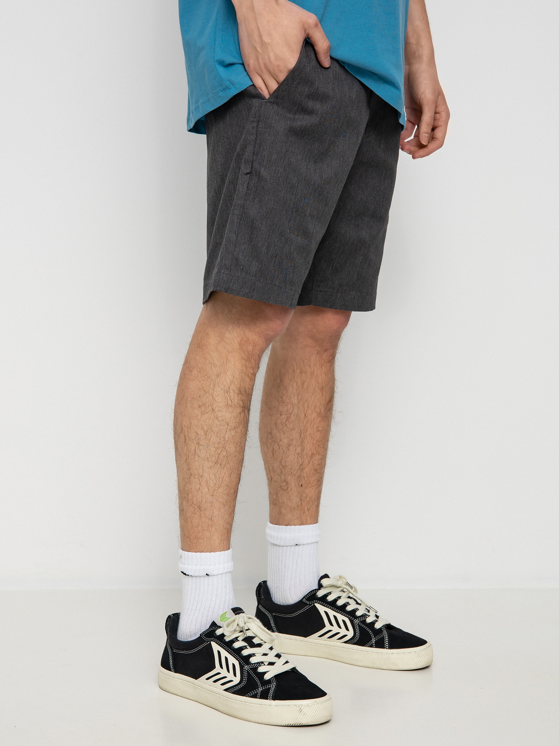 Volcom Frickin Mdrn Stch 19 Rövidnadrág (charcoal heather)