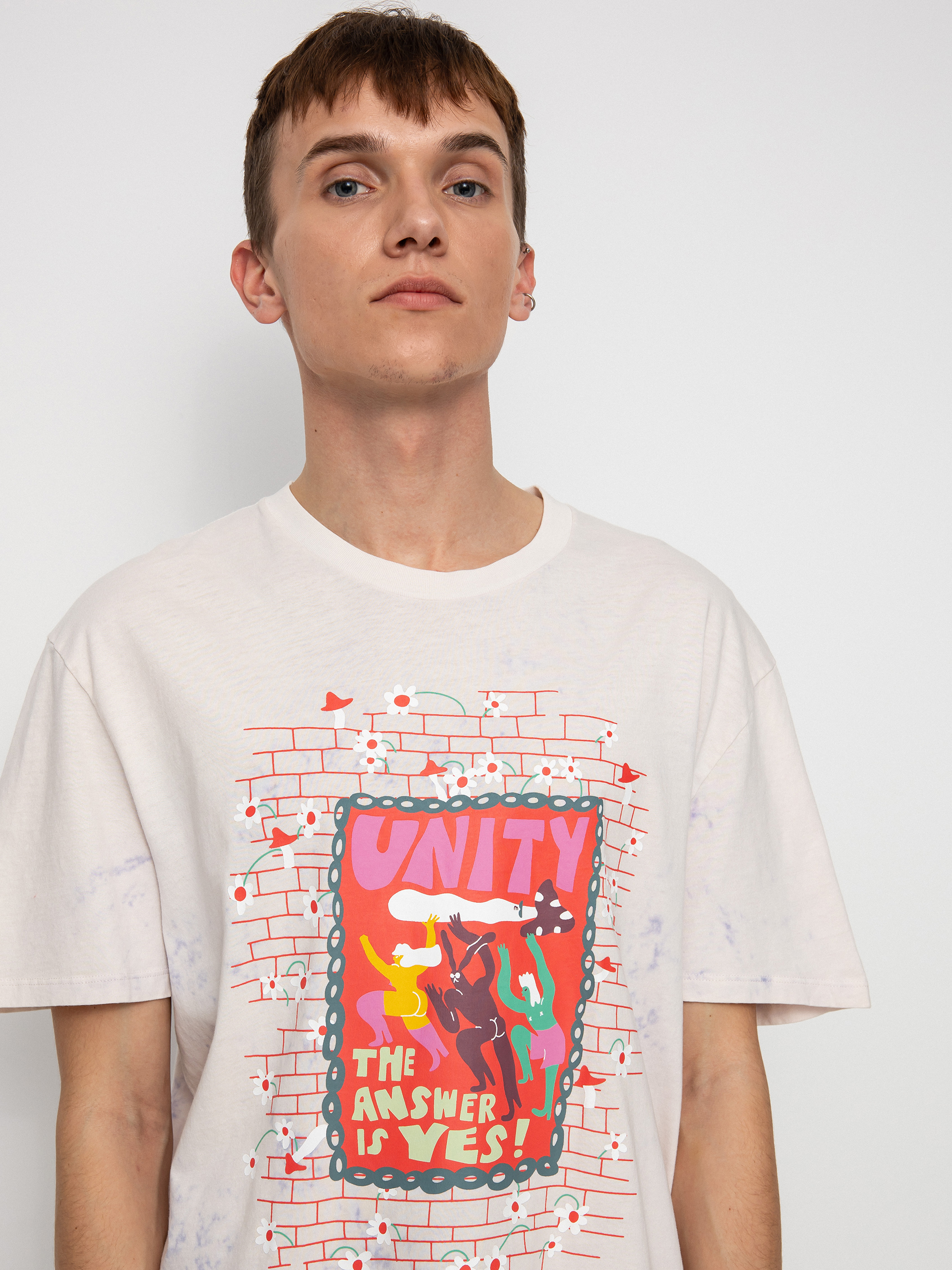 Volcom Egle Zvirblyte 2 póló (angled bleach wash)