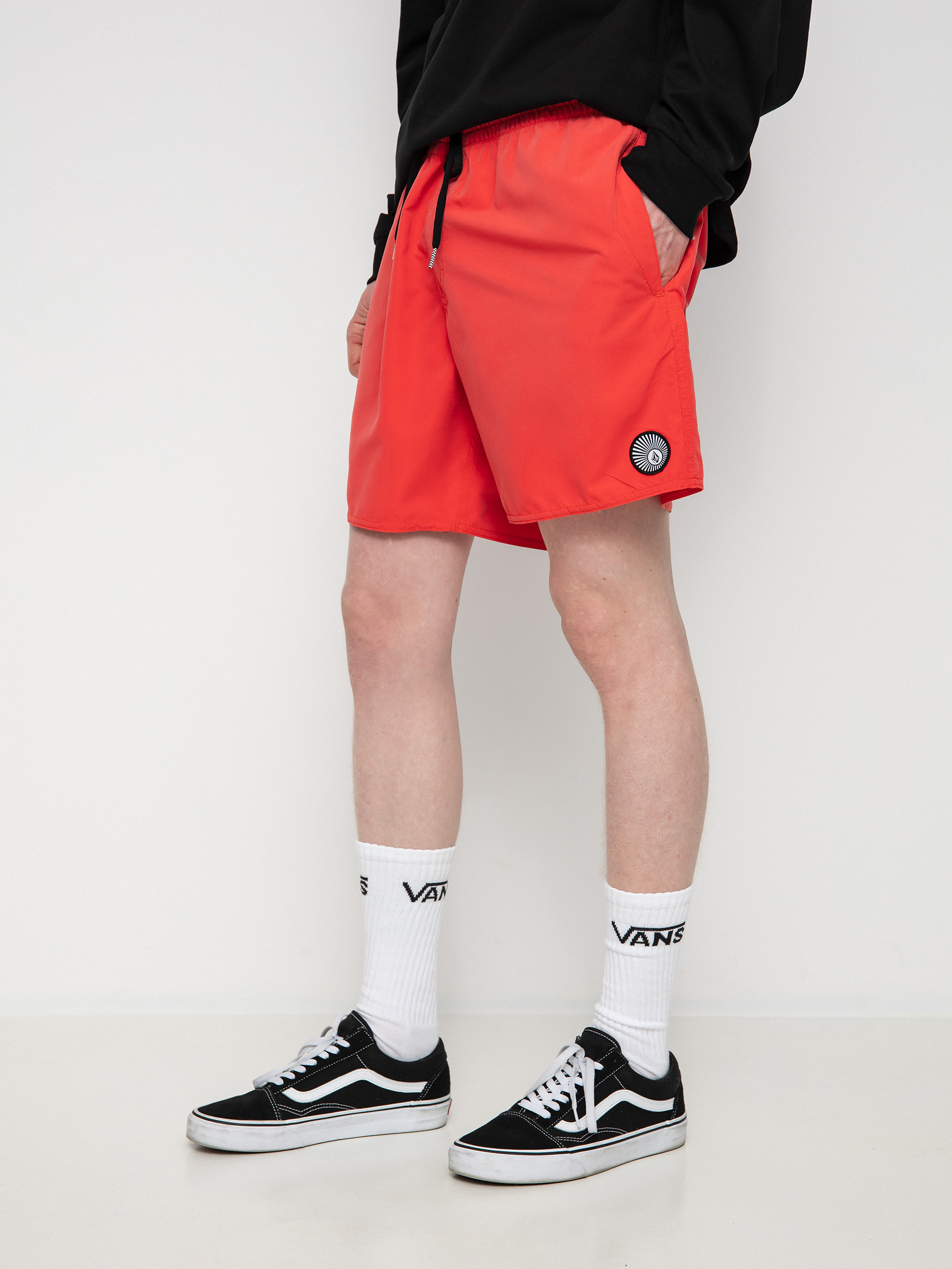 Volcom Lido Solid Trunk 16 Boardshort (cayenne) 