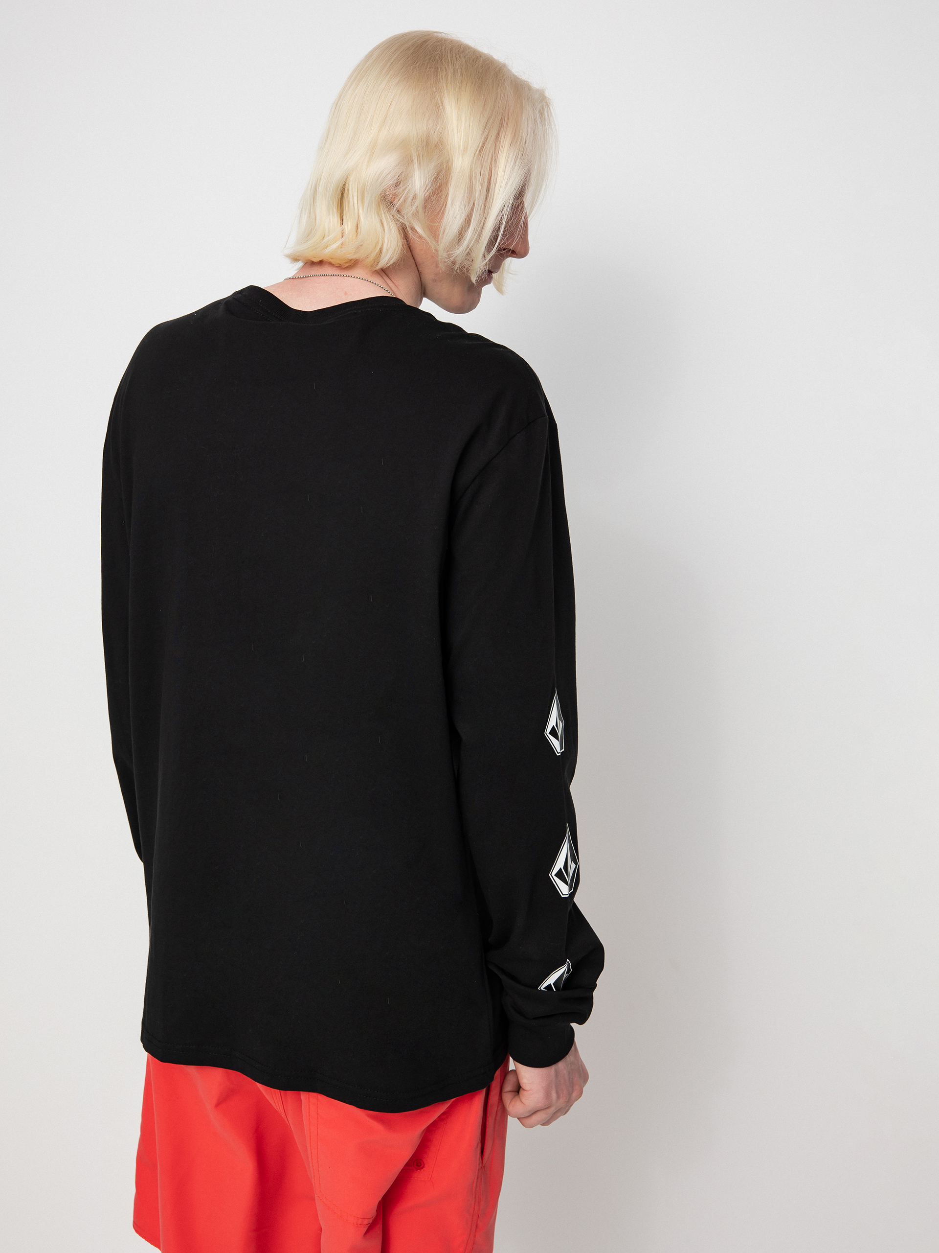 Volcom Iconic Stone Bsc Hosszú ujjú felső (black)