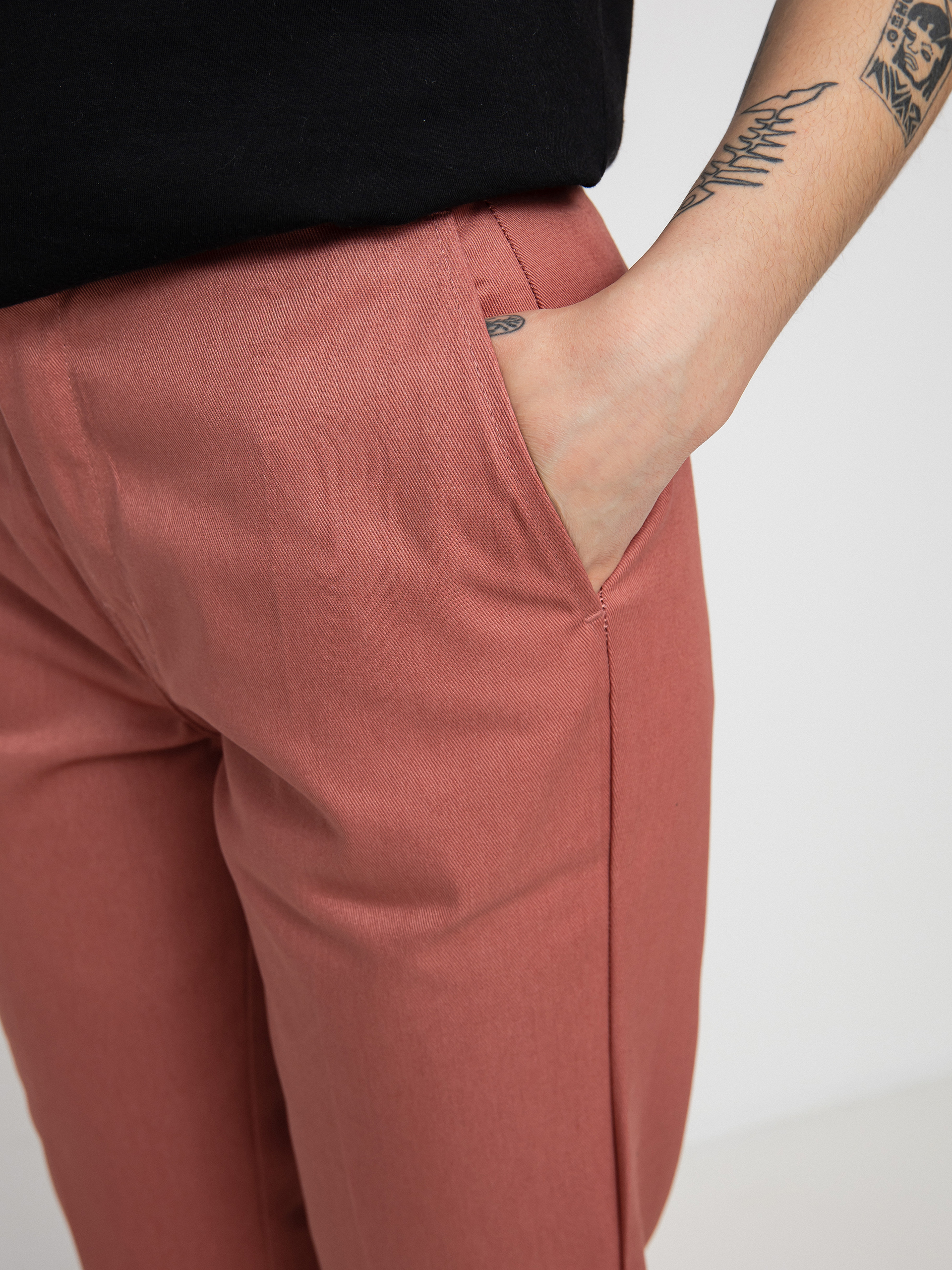 Dickies 874 Cropped Kisnadrág Wmn (withered rose)