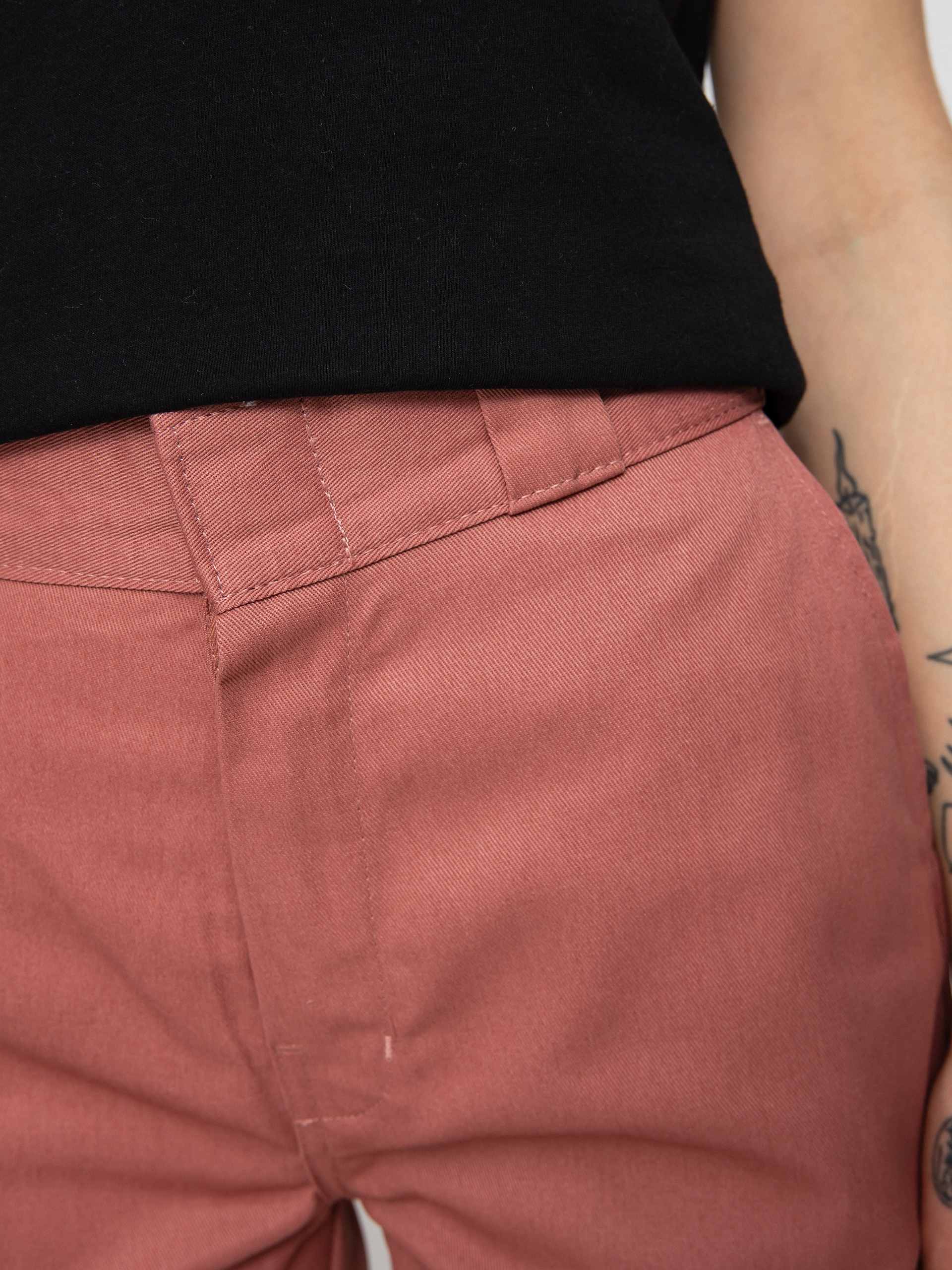 Dickies 874 Cropped Kisnadrág Wmn (withered rose)