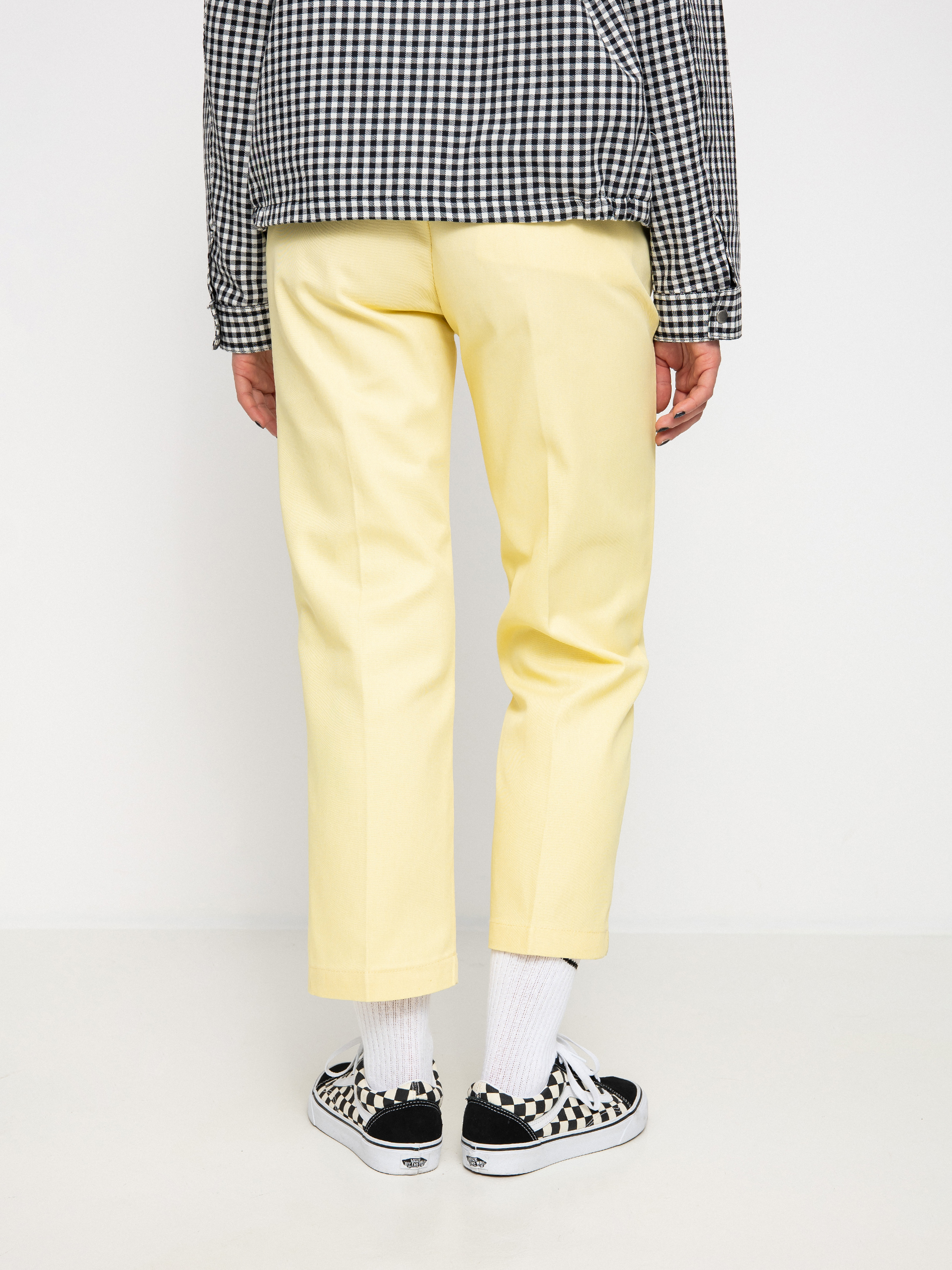 Dickies 874 Cropped Kisnadrág Wmn (pale banana)