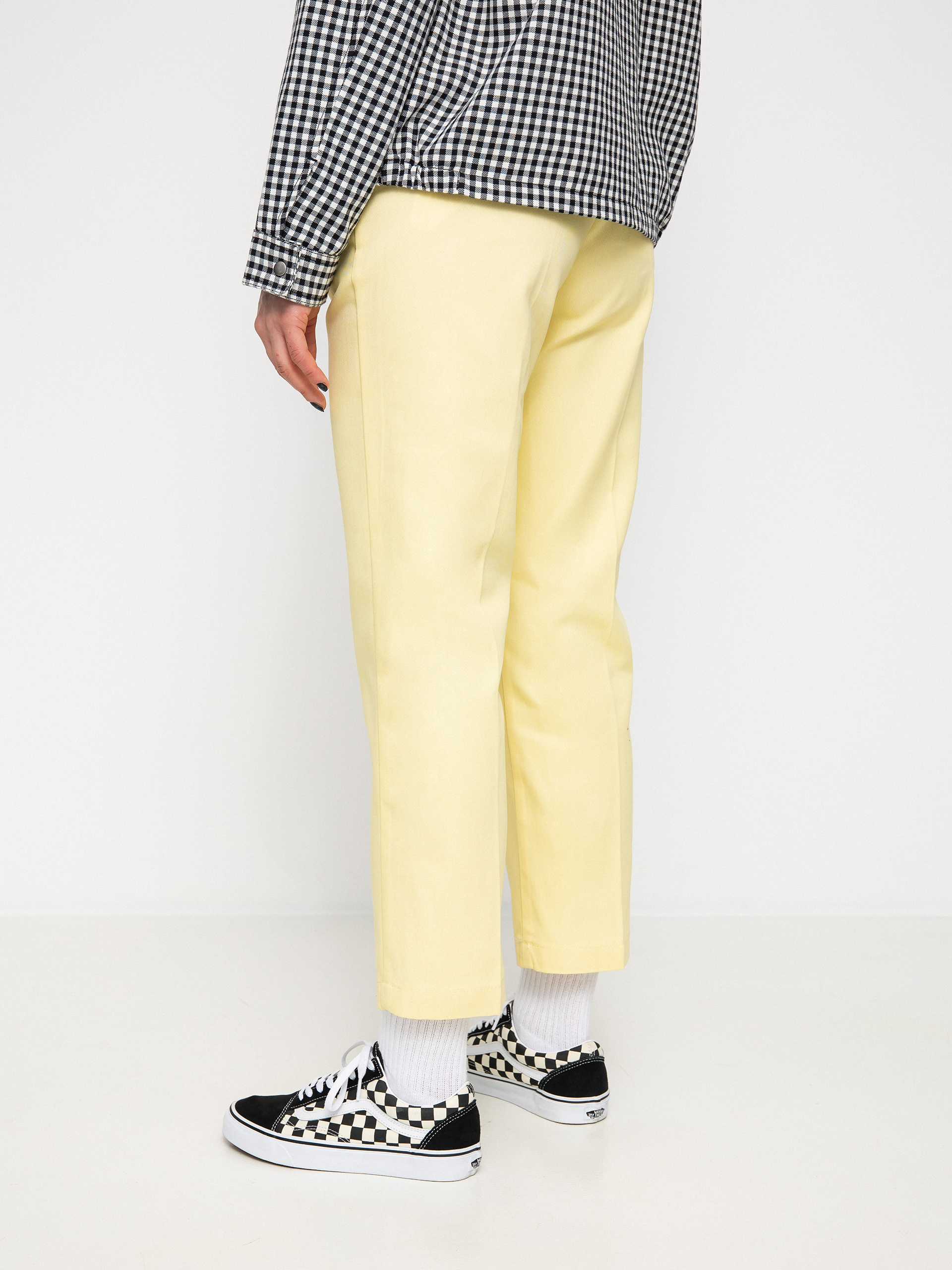 Dickies 874 Cropped Kisnadrág Wmn (pale banana)