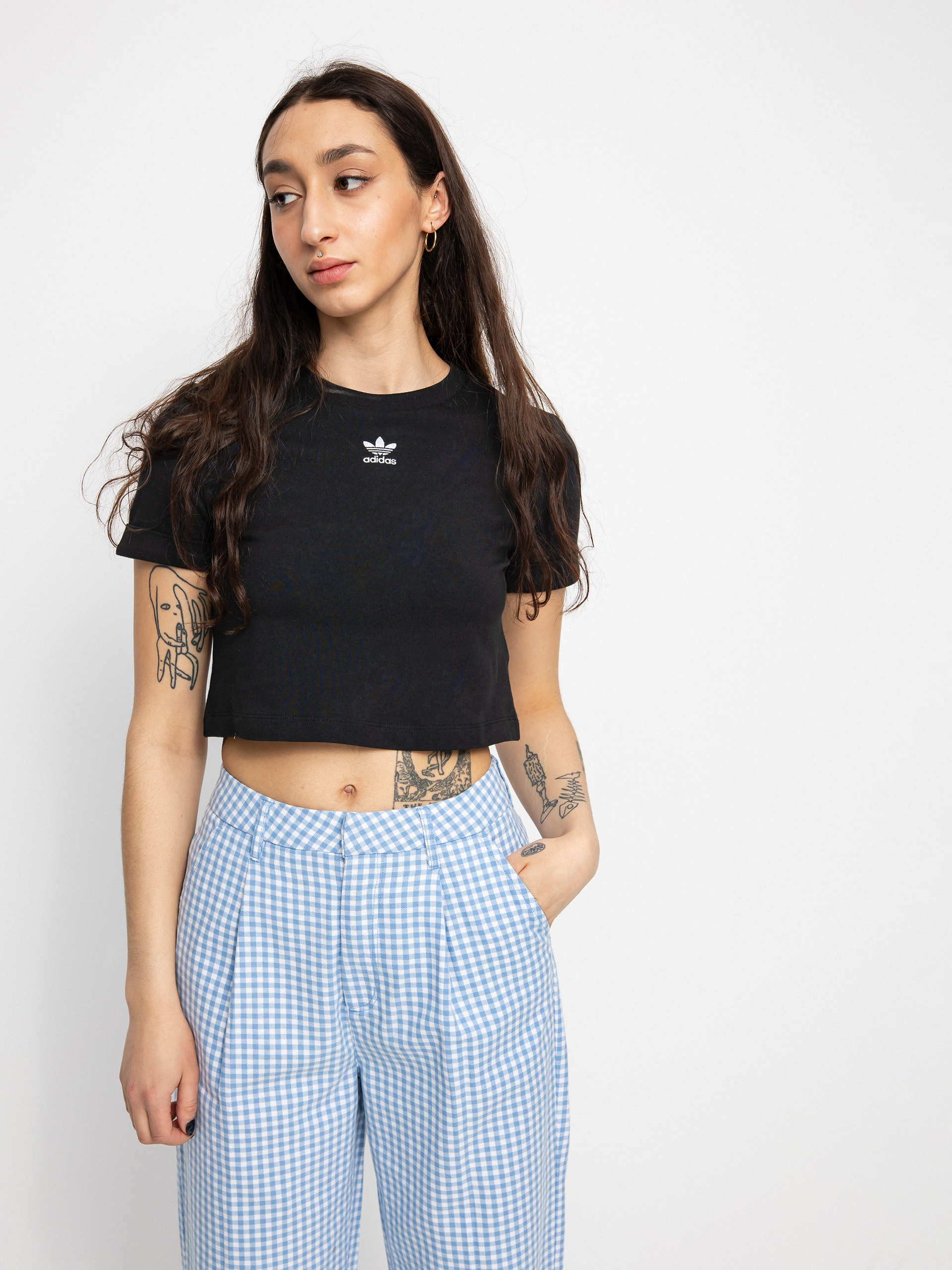 adidas Originals Crop Top póló Wmn (black)