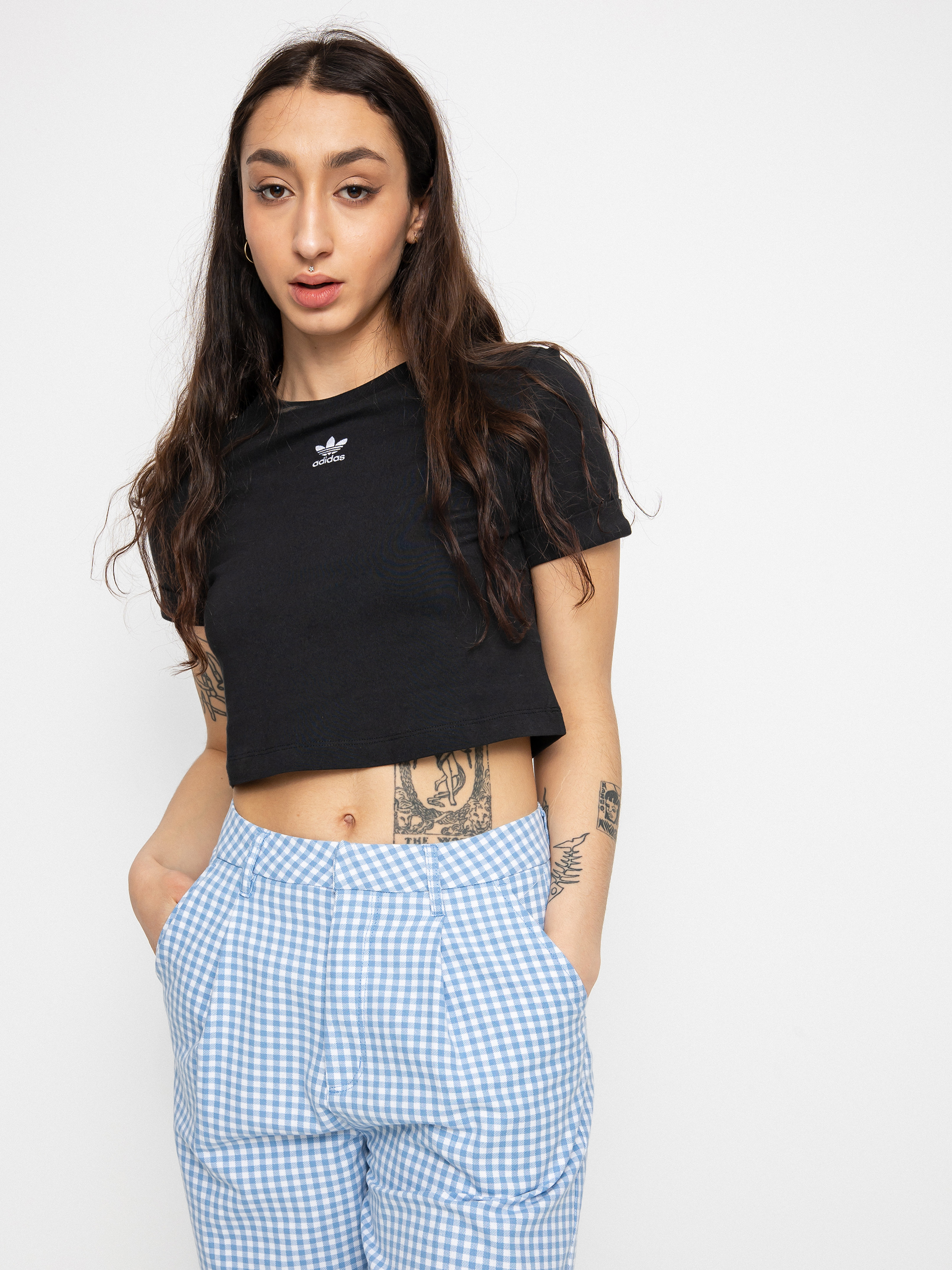 adidas Originals Crop Top póló Wmn (black)