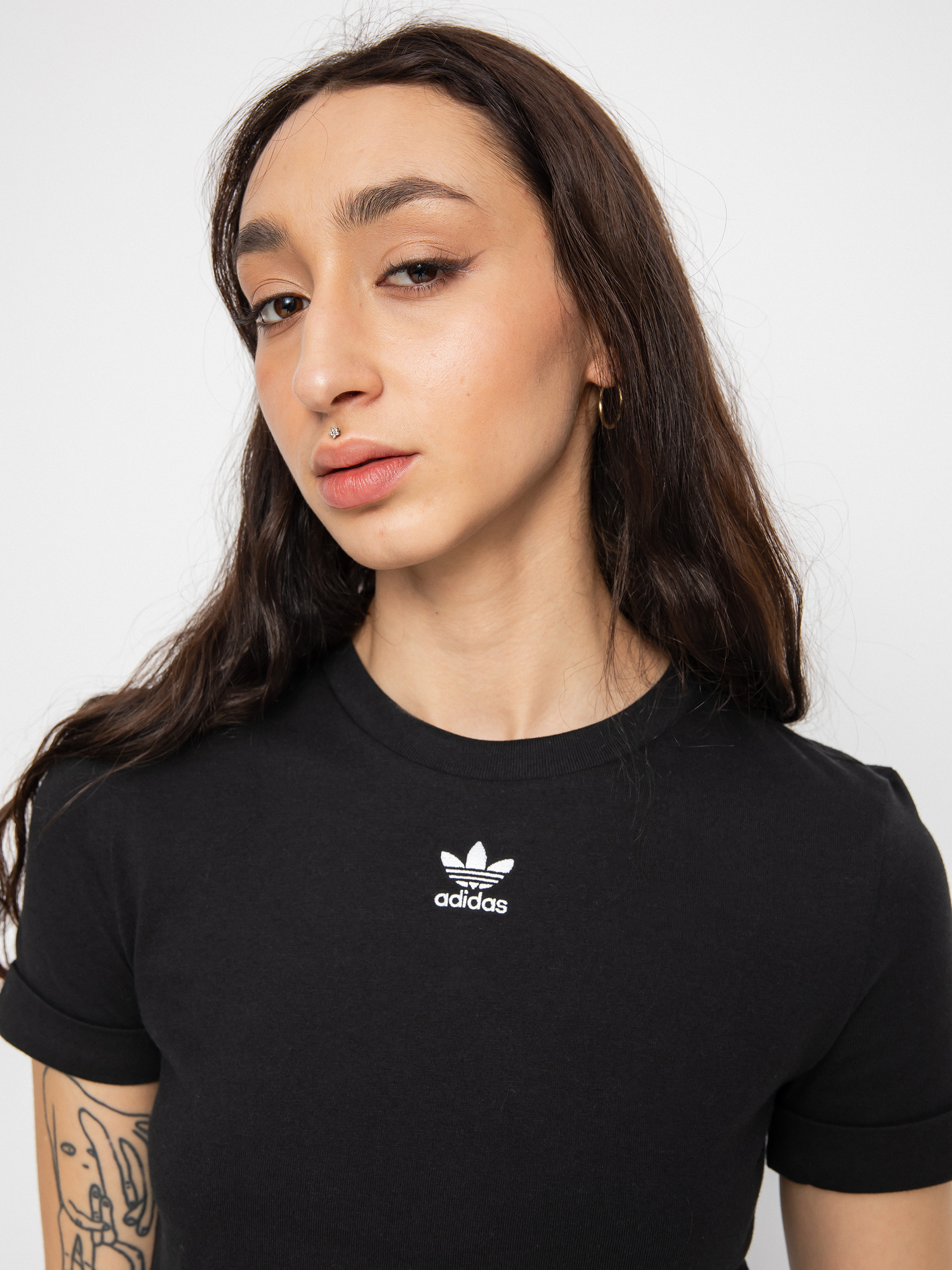 adidas Originals Crop Top póló Wmn (black)