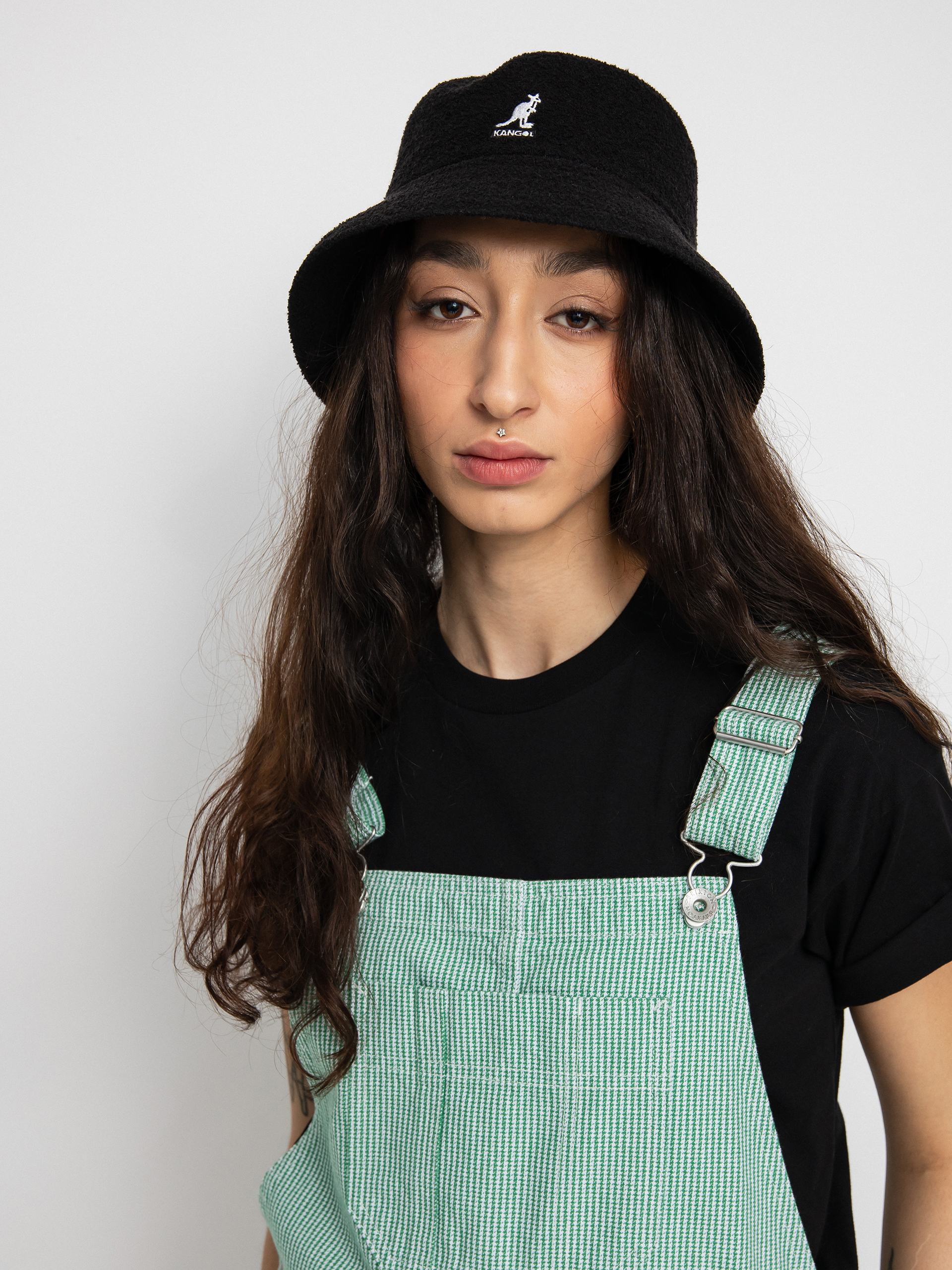 Brixton Christina Short Overall Rövidnadrág Wmn (leprechaun)