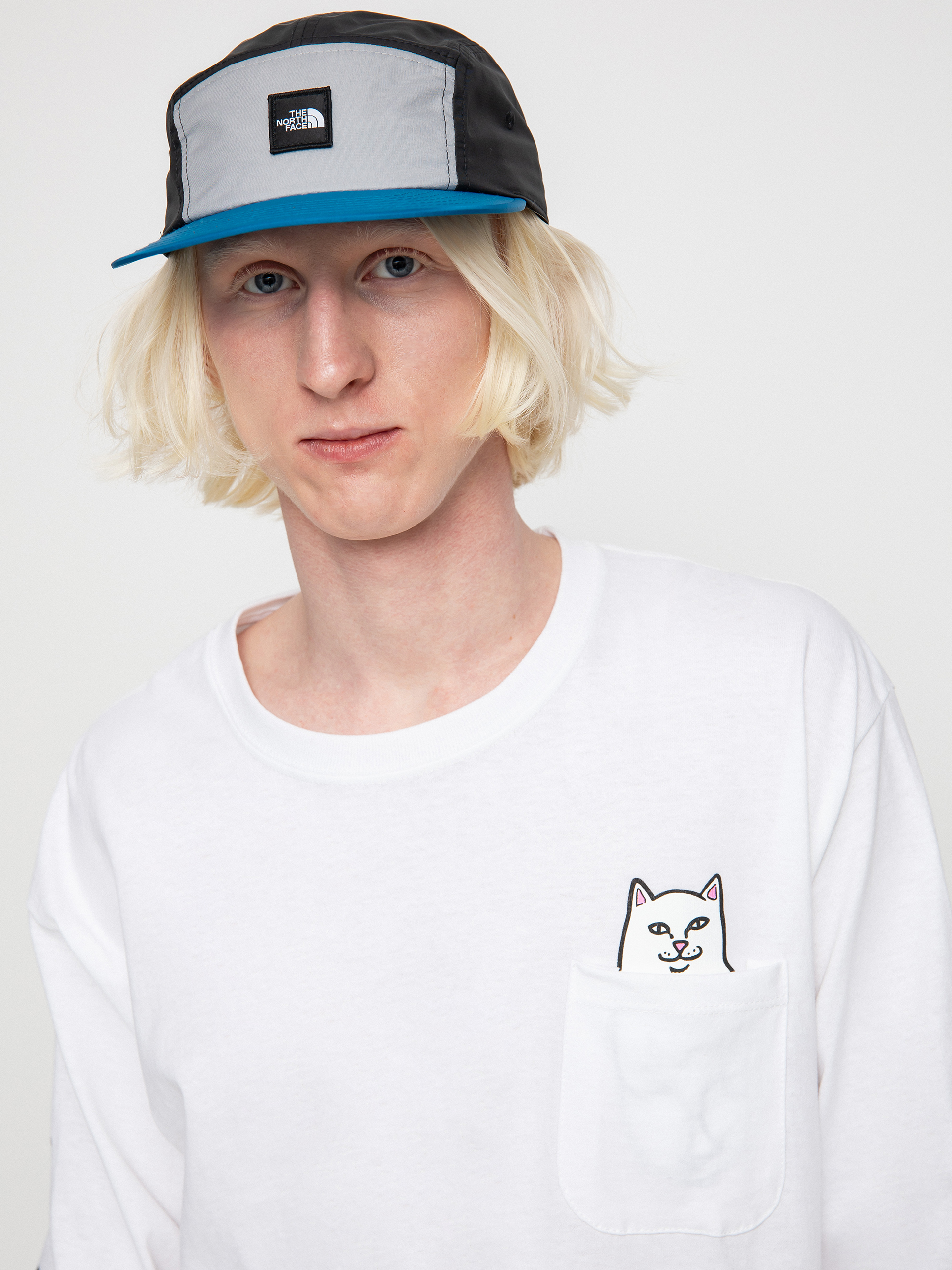 Hosszú ujjú felső RipNDip Lord Nermal (white)