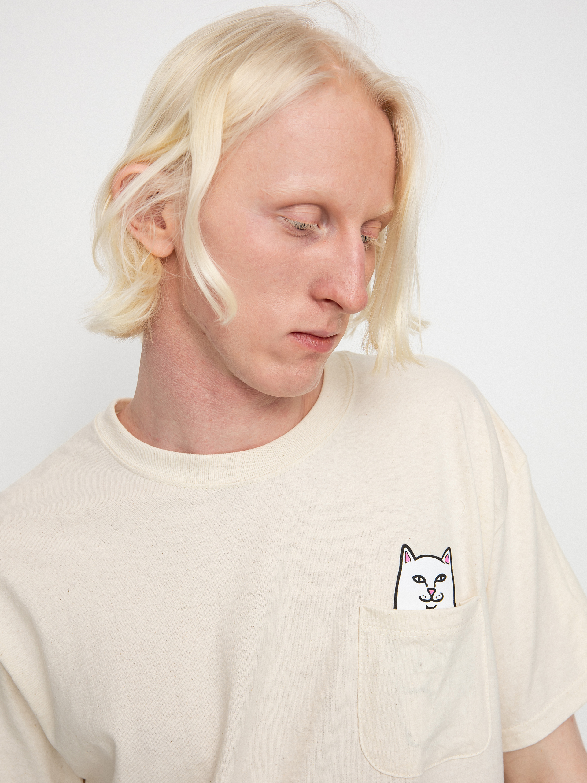 RipNDip Lord Nermal Pocket póló (natural)