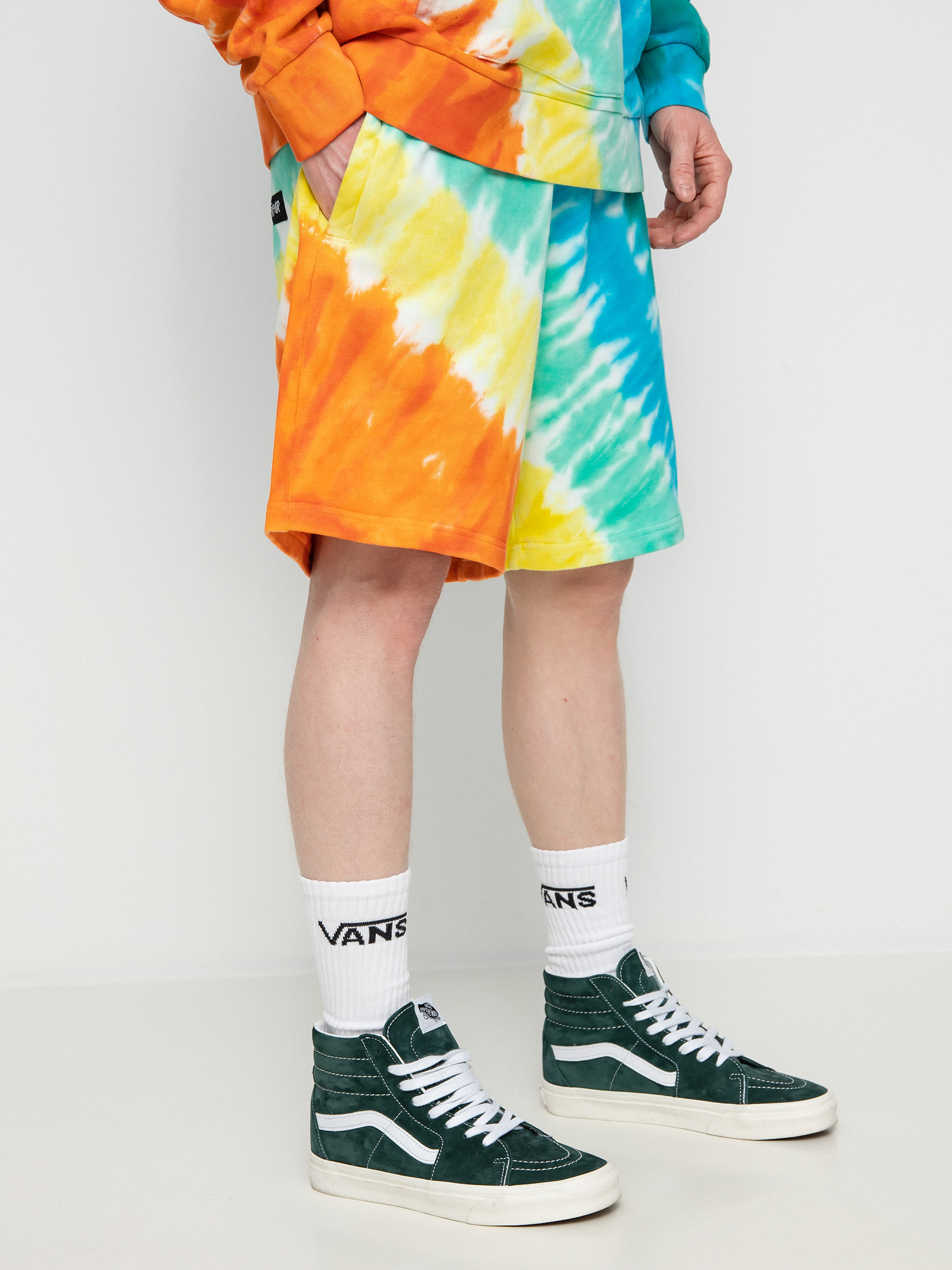 RipNDip Prisma Rövidnadrág (teal rainbow dye)