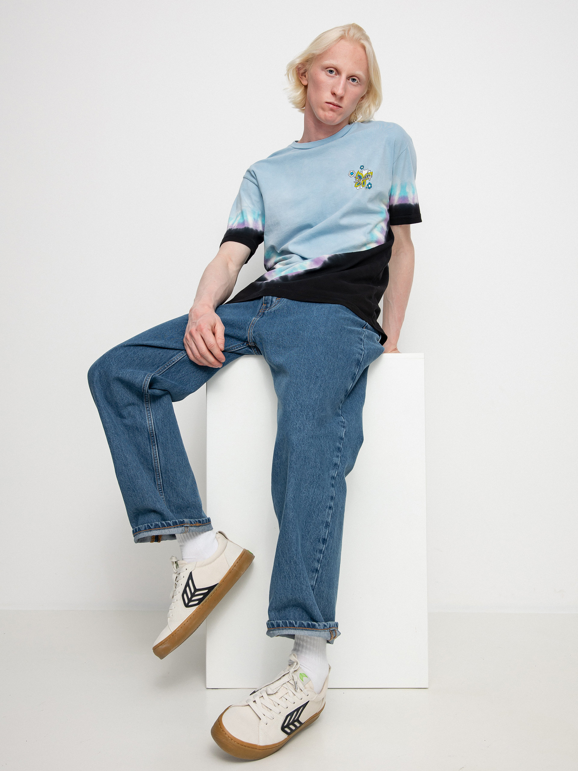 RipNDip Promised Land póló (purple/blue v dye)