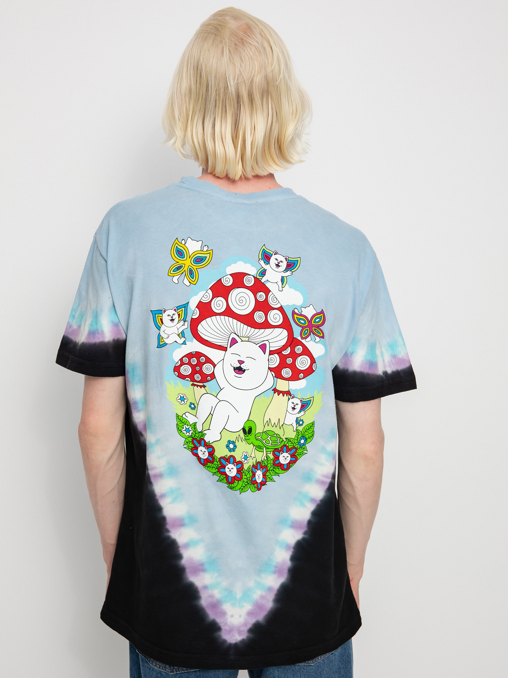 RipNDip Promised Land póló (purple/blue v dye)