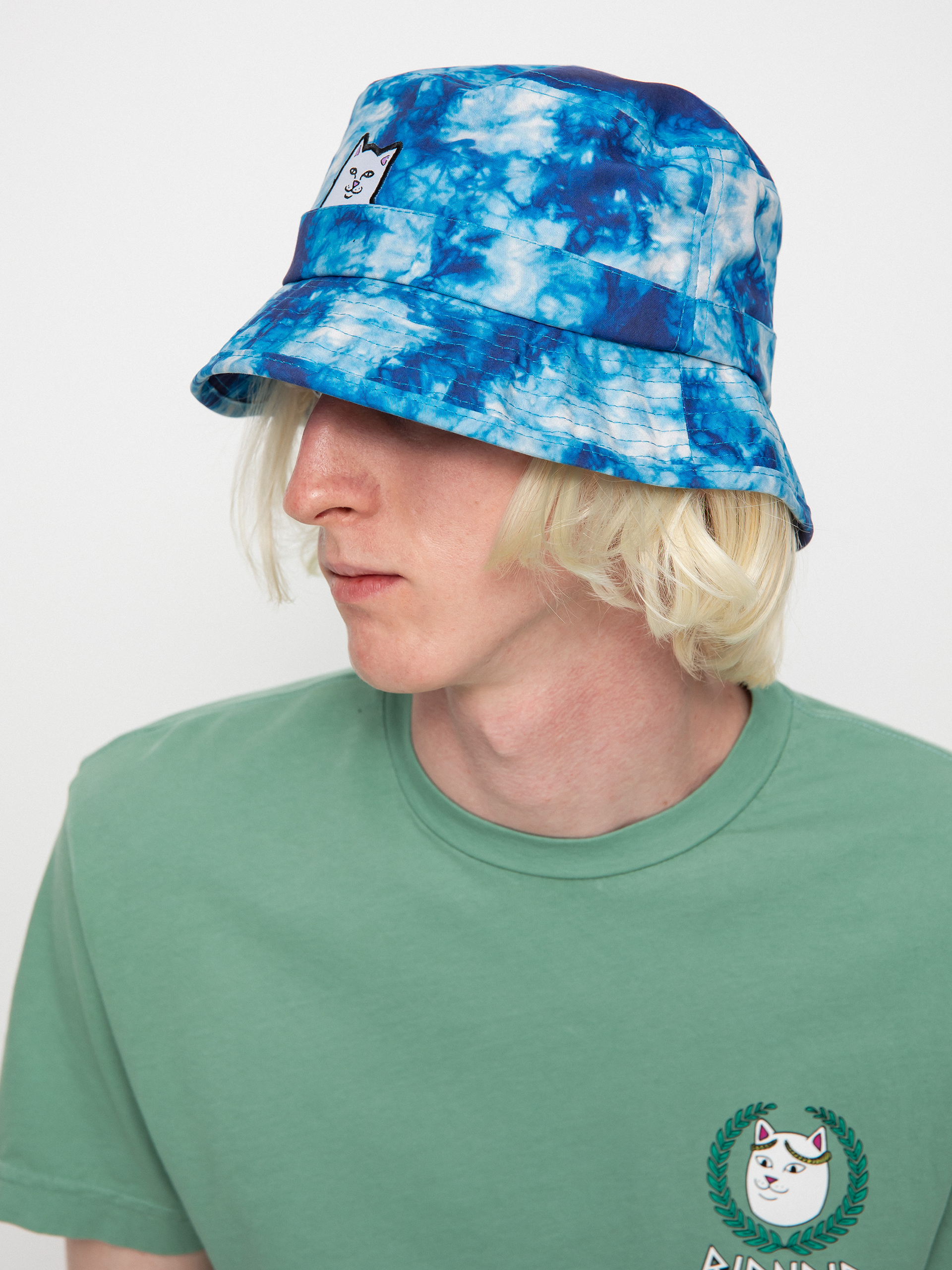 RipNDip Lord Nermal Tie Dye Kalap (blue acid wash)