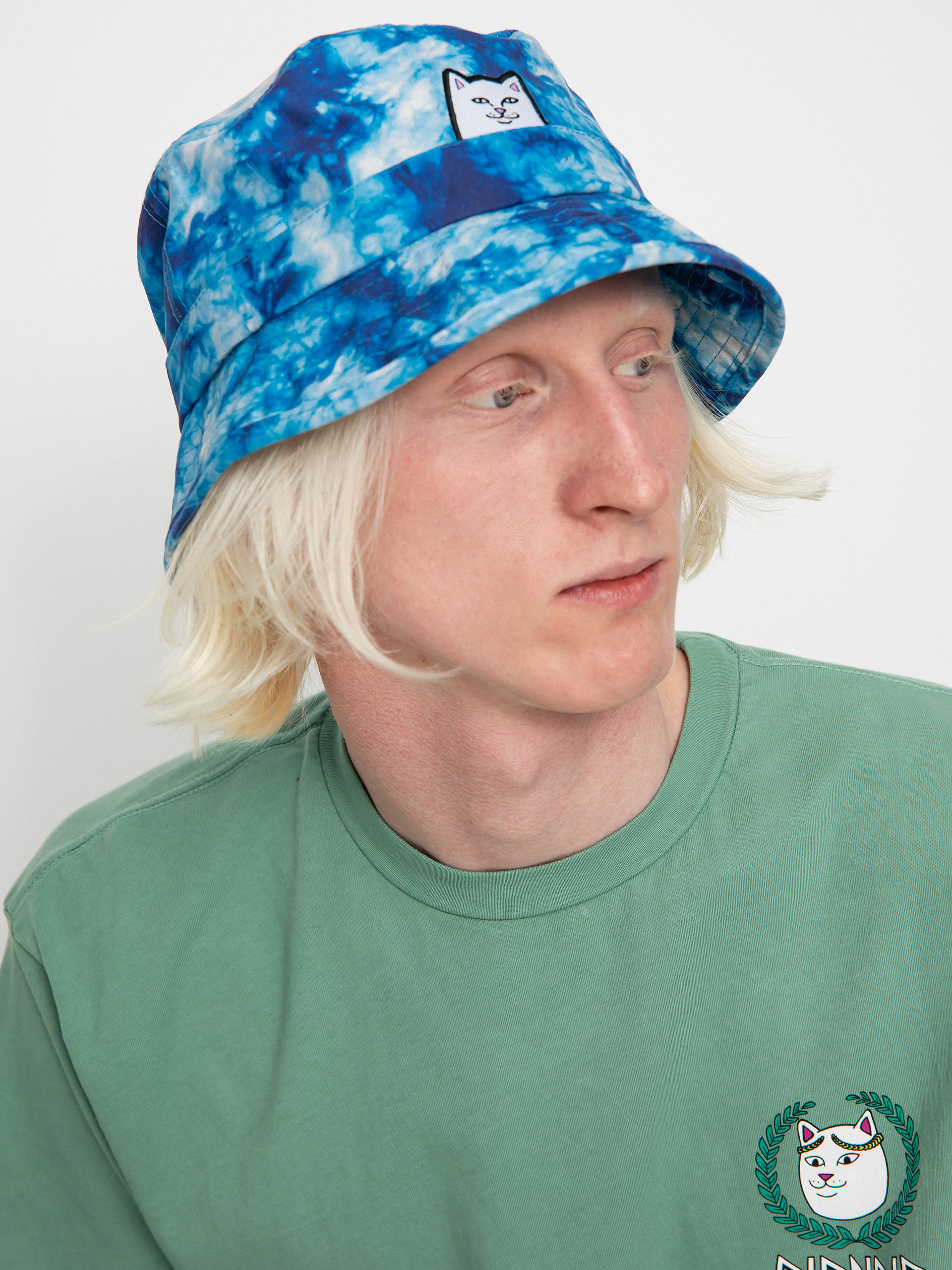 RipNDip Lord Nermal Tie Dye Kalap (blue acid wash)