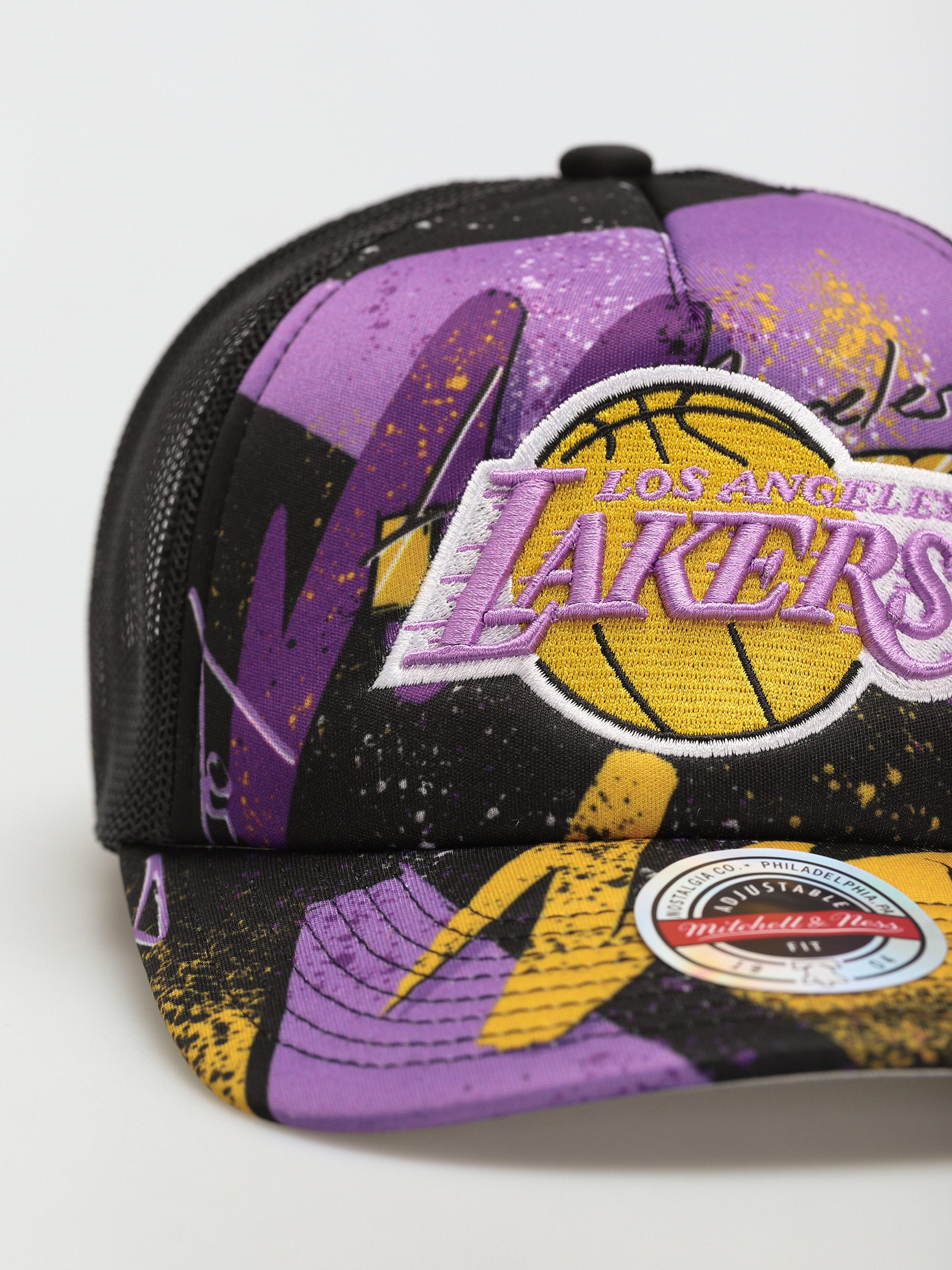 Mitchell & Ness Hyper Trucker Baseball sapka (los angeles lakers black)