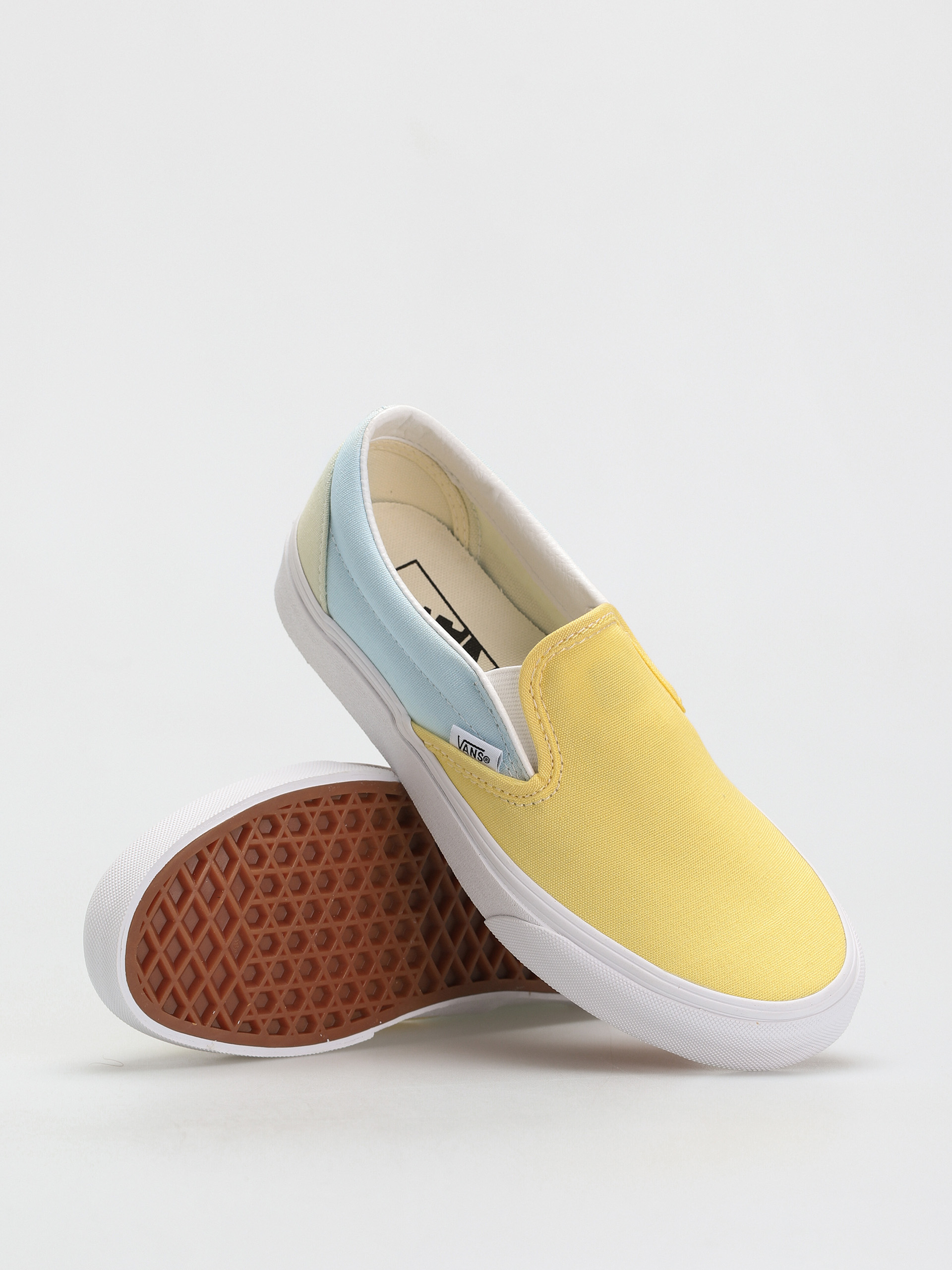 Vans Classic Slip On Cipők (pastel block/multi/true white)