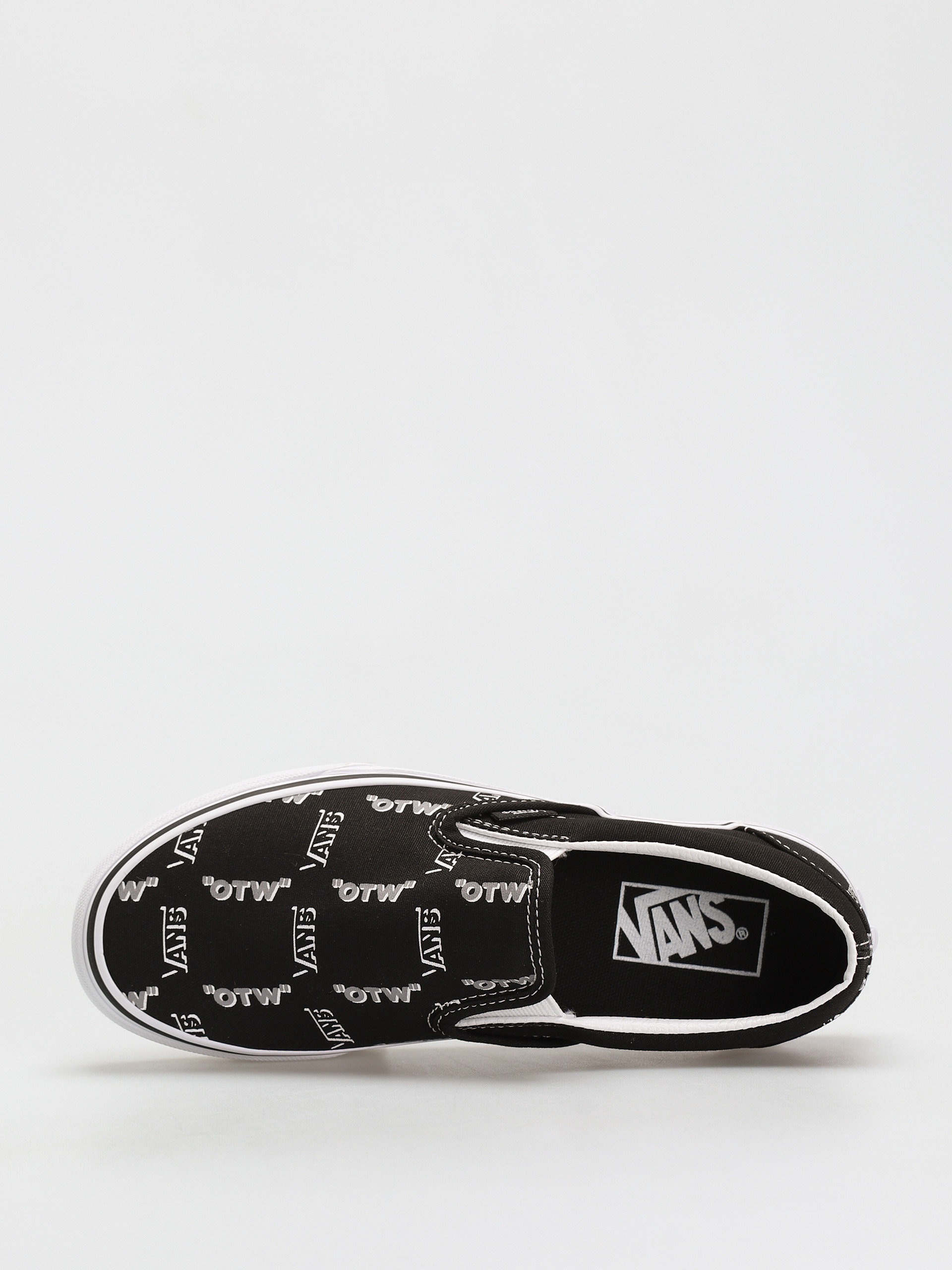 Vans Classic Slip On Cipők (shadow vans/black/true white)