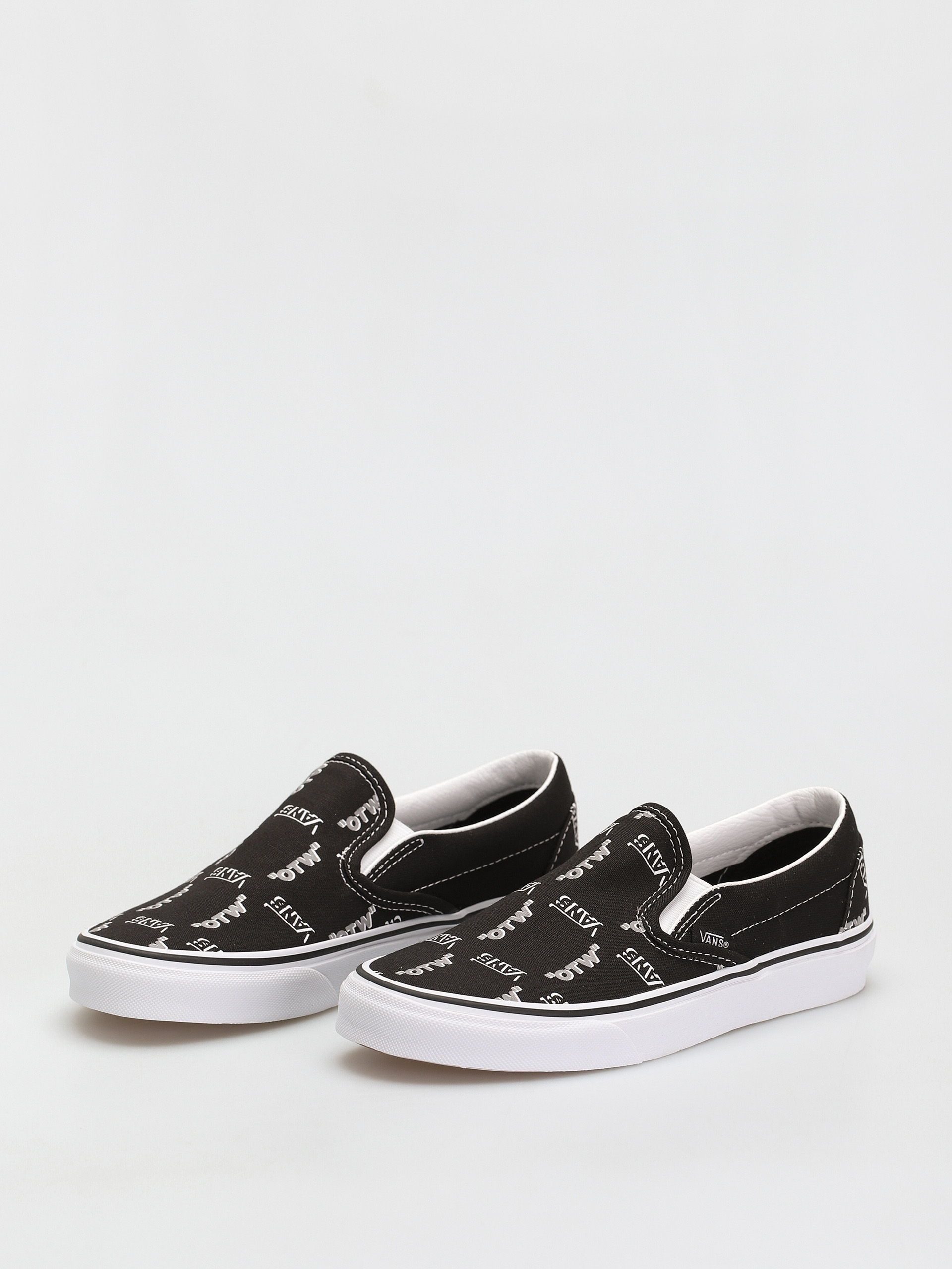 Vans Classic Slip On Cipők (shadow vans/black/true white)