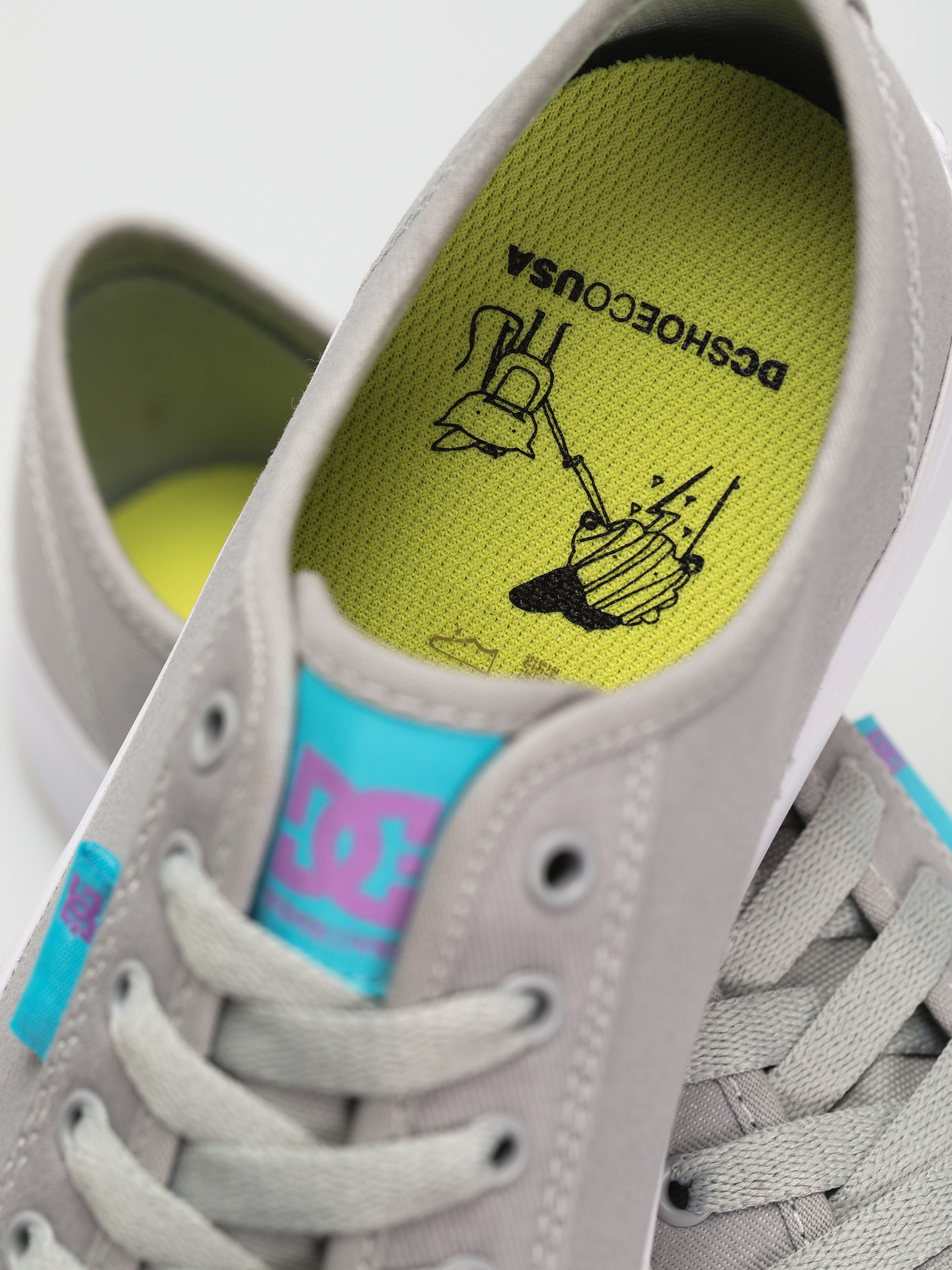 DC Manual Rt C&C Cipők (grey/grey/blue)