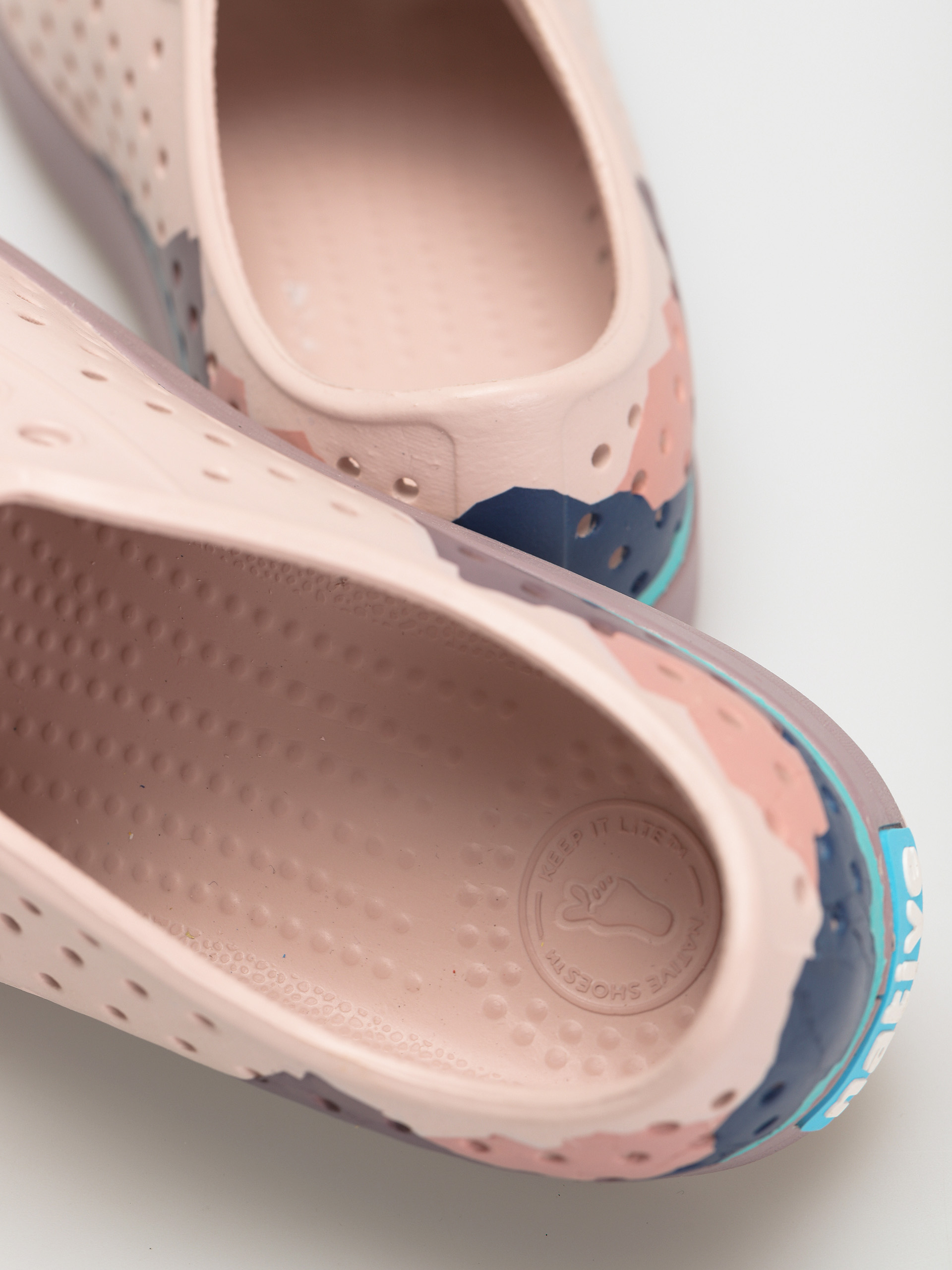 Native Jefferson Block Cipők (dust pink/wildflower purple/frontier mountain block)