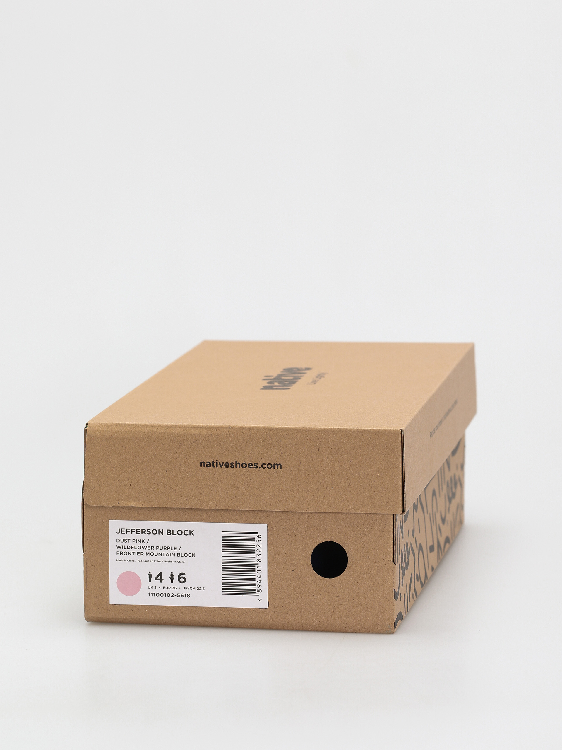 Native Jefferson Block Cipők (dust pink/wildflower purple/frontier mountain block)