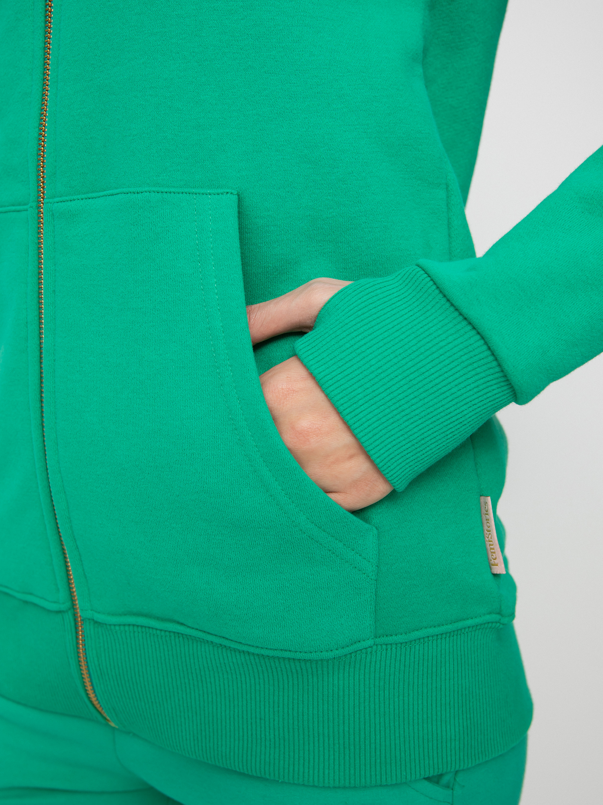 Femi Stories Harun ZHD Kapucnis pulóver Wmn (grn)