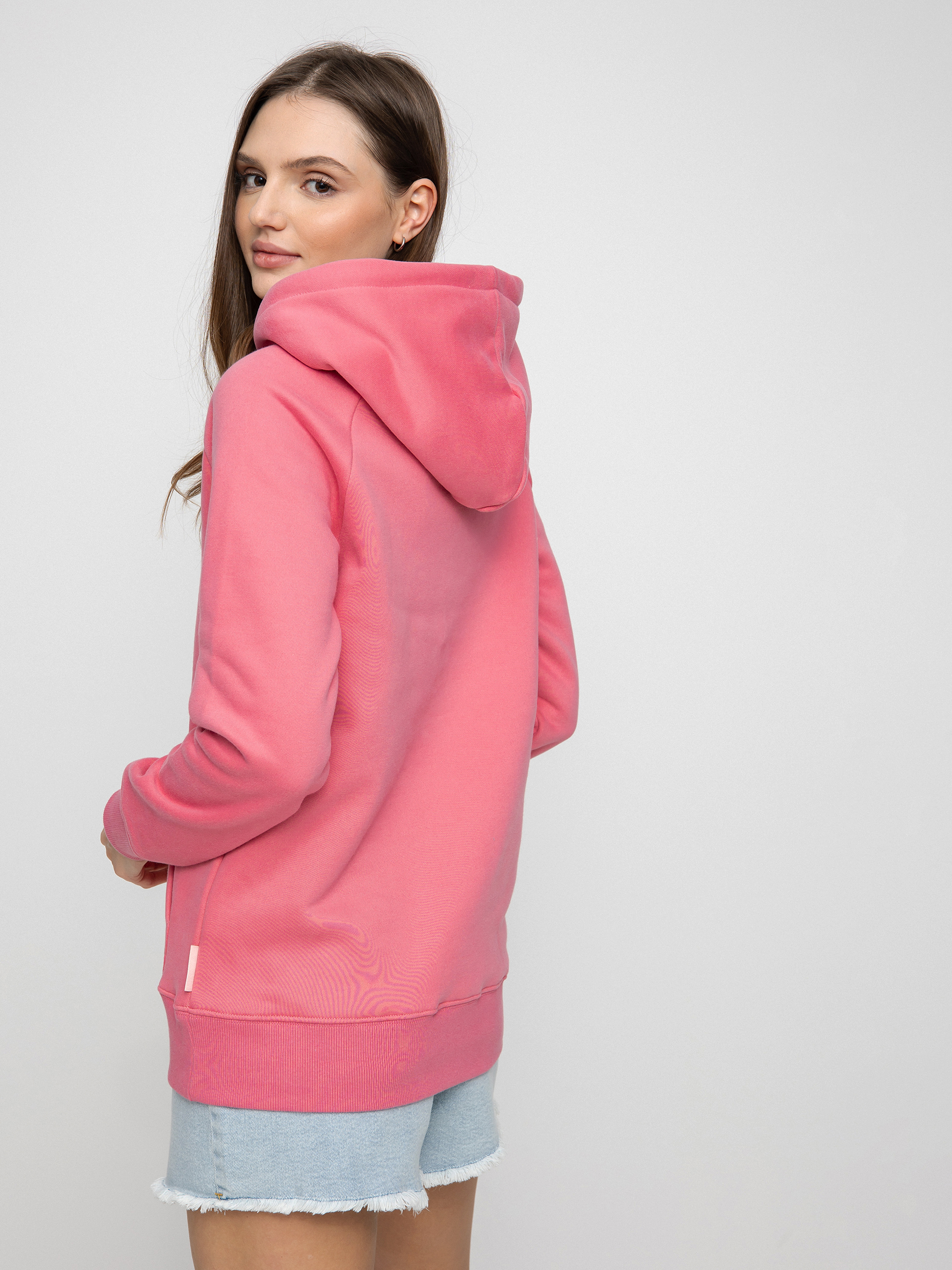 Femi Stories Shelly HD Kapucnis pulóver Wmn (mpnk)