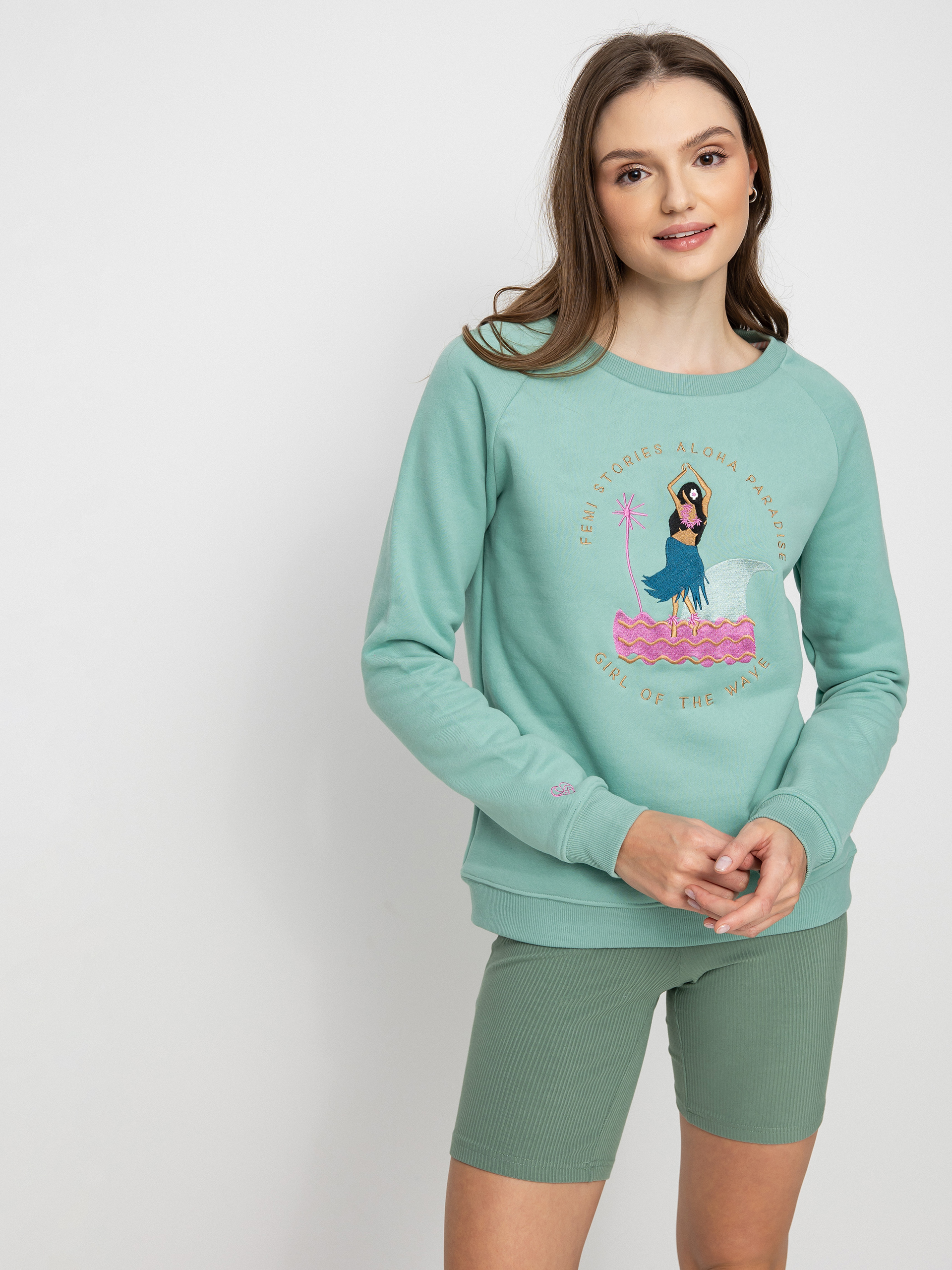 Femi Stories Baret Pulóver Wmn (mnt)